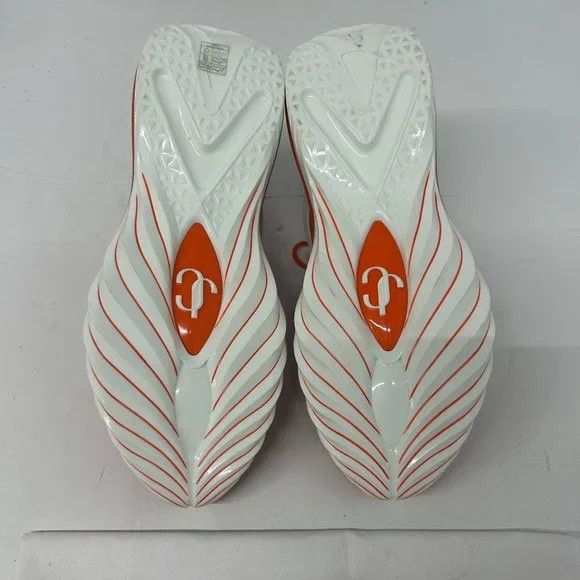 Jimmy Choo Jimmy Choo V Amber Orange Mix Low-Top Sneakers - EU43/US10 Size US 10 / EU 43 - 11 Thumbnail