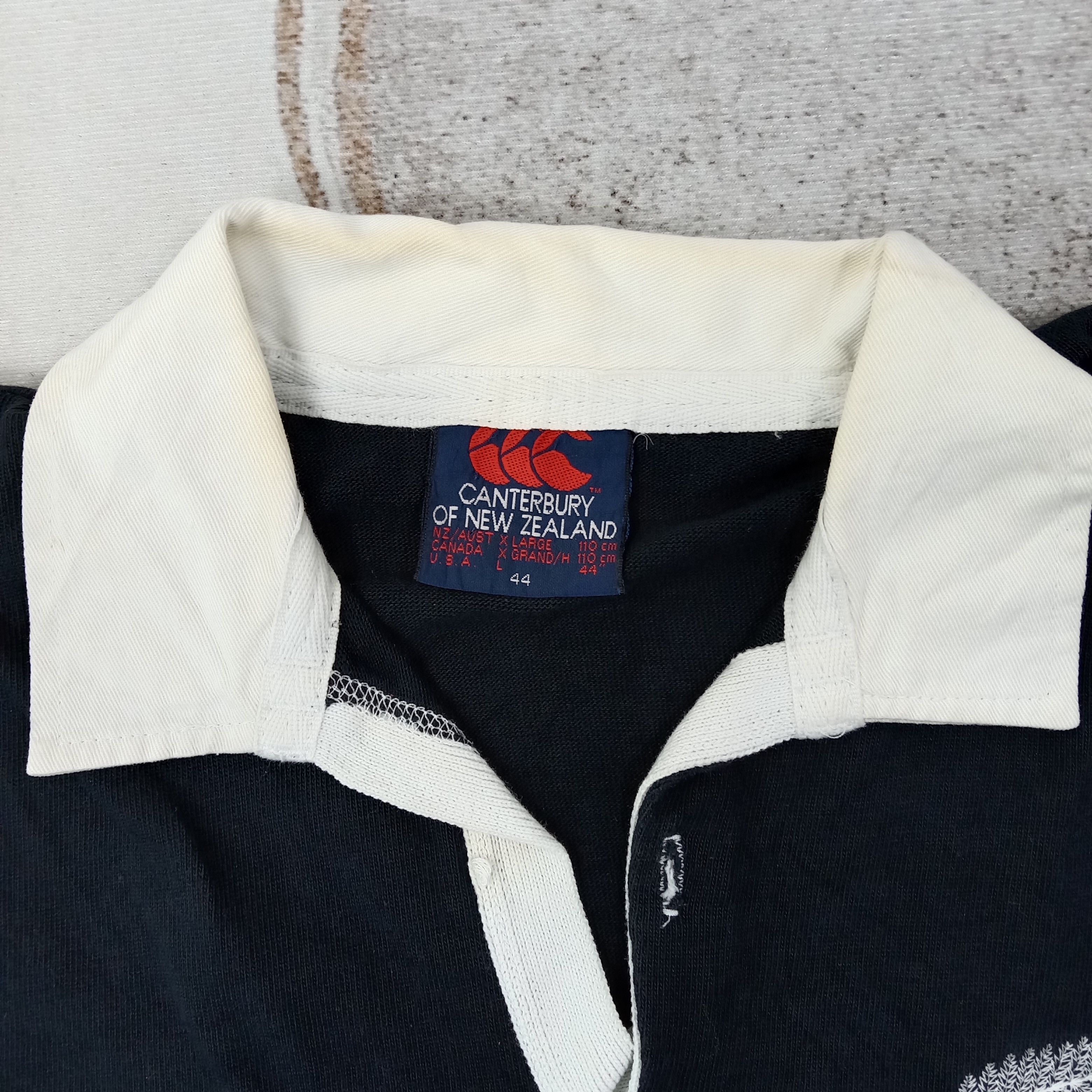 Canterbury of New Zealand Canterbury New Zealand All Black Polos C259N80 Size US XL / EU 56 / 4 - 3 Thumbnail