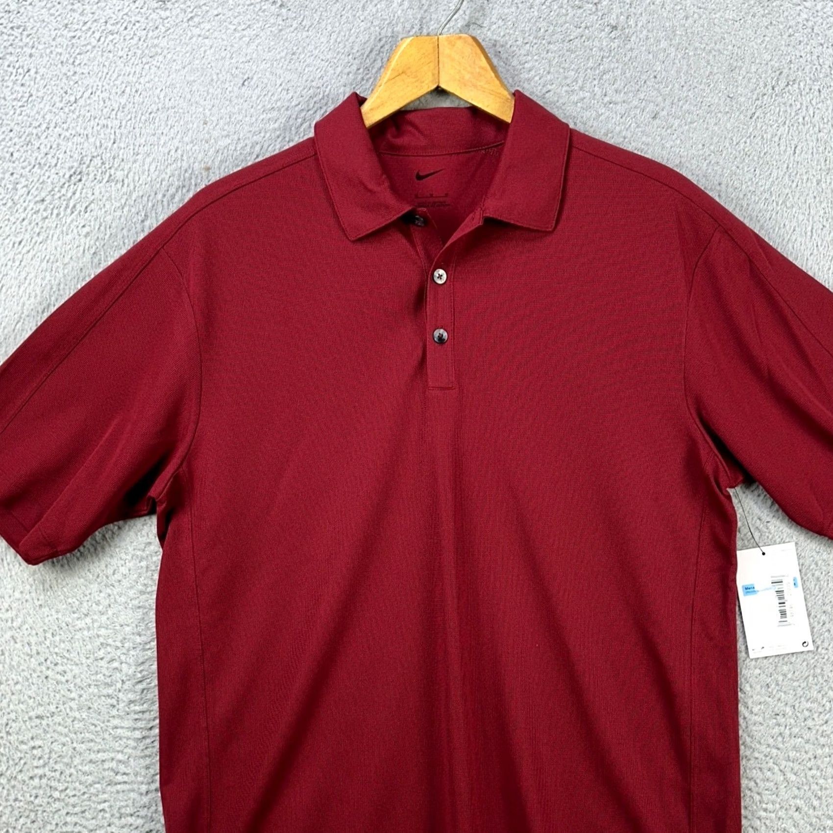 Nike Nike Golf Polo Shirt Mens Medium Maroon Short Sleeve Athletic NEW Casual Outdoor Rugby Golf Shirt Mens Size US M / EU 48-50 / 2 - 2 Thumbnail