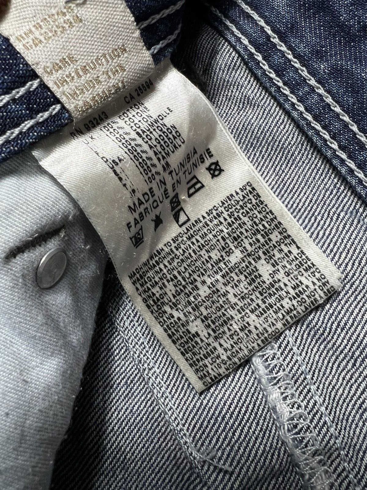Diesel Diesel Darron Clawn Mark Washed Button Pants Size US 29 - 10 Thumbnail
