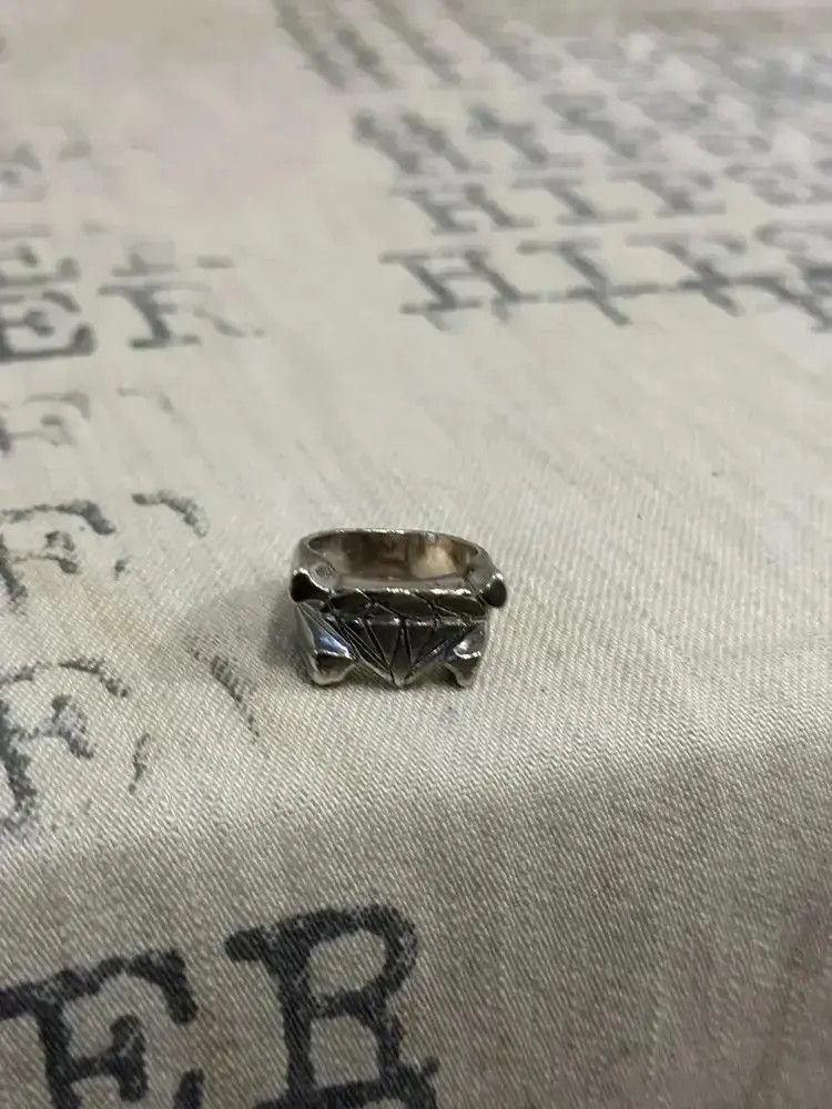 Undercover undercover 01AW silver diamond ring-2505 Size ONE SIZE - 4 Thumbnail