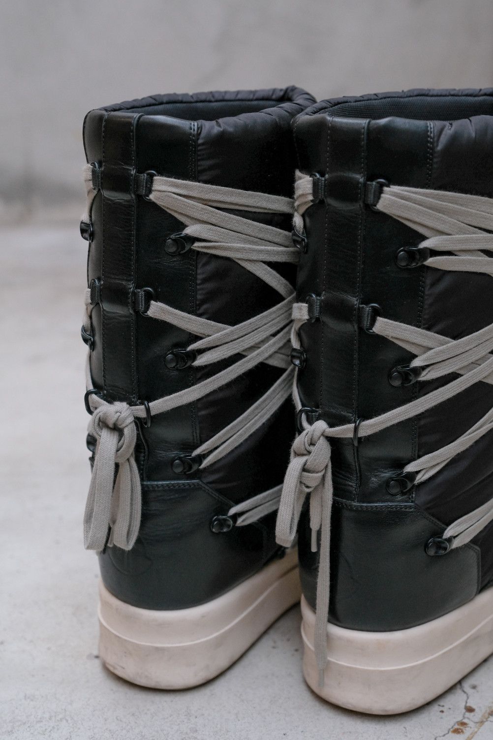 Moncler × Rick Owens RICK OWENS × MONCLER BIGROCKS PADDED BOOTS Size US 10 / EU 43 - 8 Thumbnail