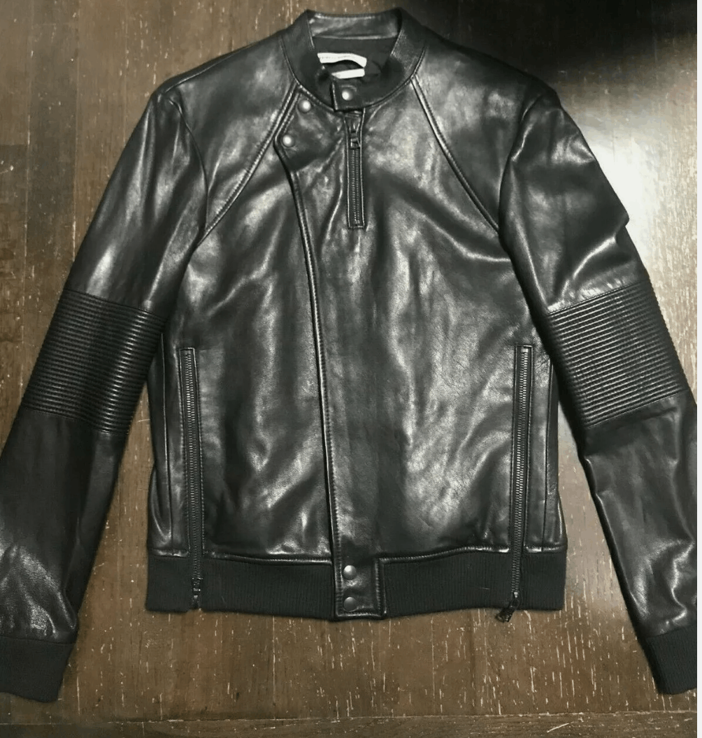 Public School PUBLIC SCHOOL Lambskin Leather Motorcycle Biker Racer Jacket Size US M / EU 48-50 / 2 - 9 Thumbnail