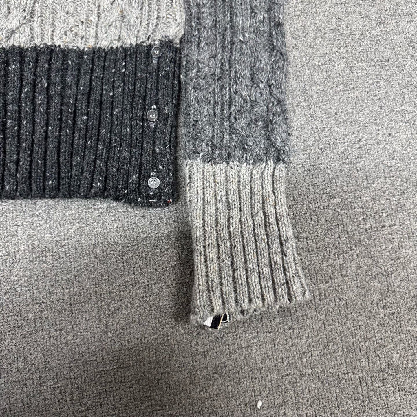 Thom Browne thom browne multicolor striped wool sweater Size US M / EU 48-50 / 2 - 4 Thumbnail