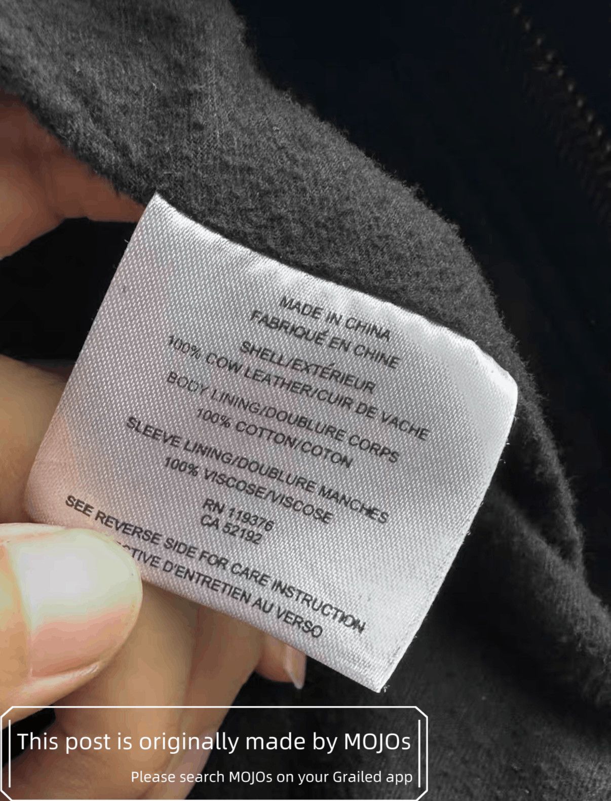 Helmut Lang Sz S Helmut Lang Gun Pockets Leather Jacket mojos132227 Size US S / EU 44-46 / 1 - 7 Thumbnail