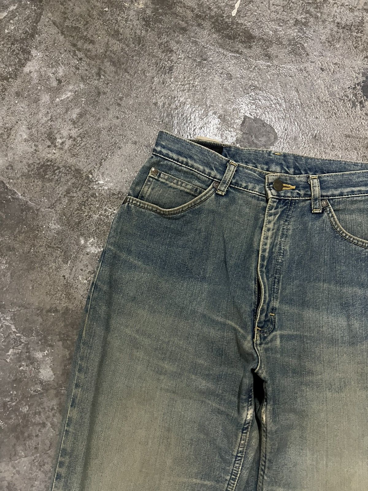Japanese Brand LEE RIDERS DISTRESSED JEAN Size US 28 / EU 44 - 8 Thumbnail