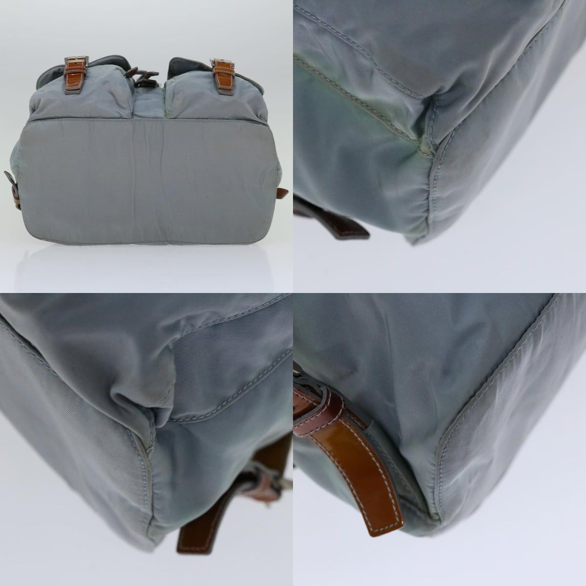 Prada PRADA Backpack Nylon Light Blue Size ONE SIZE - 10 Thumbnail