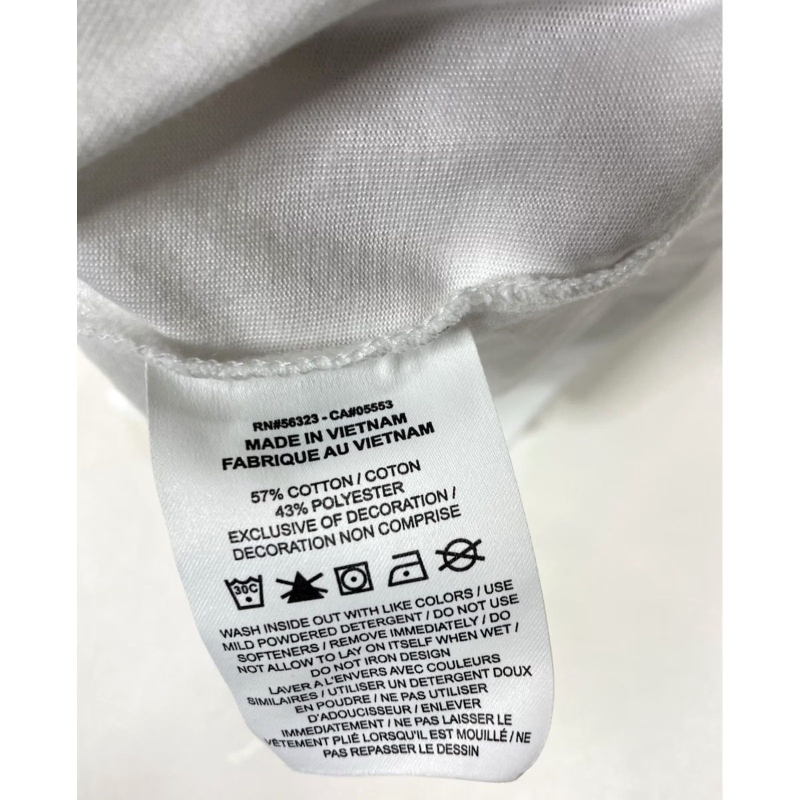 Nike Nike Dri-Fit Just Do It Graphic T-shirt Men Large White Short Sleeve CV1075 100 Size US L / EU 52-54 / 3 - 5 Thumbnail