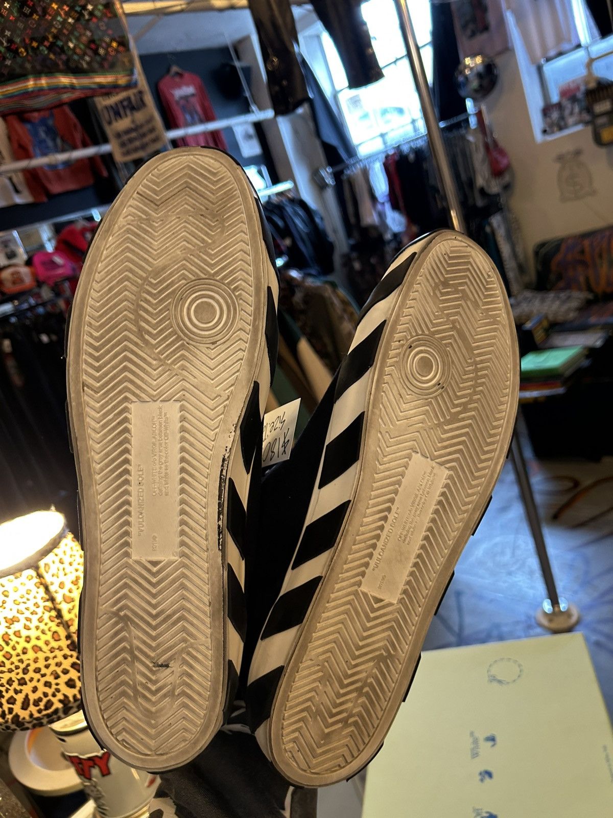 Off-White Off White Vulc Canvas sneaker Size US 12 / EU 45 - 4 Thumbnail