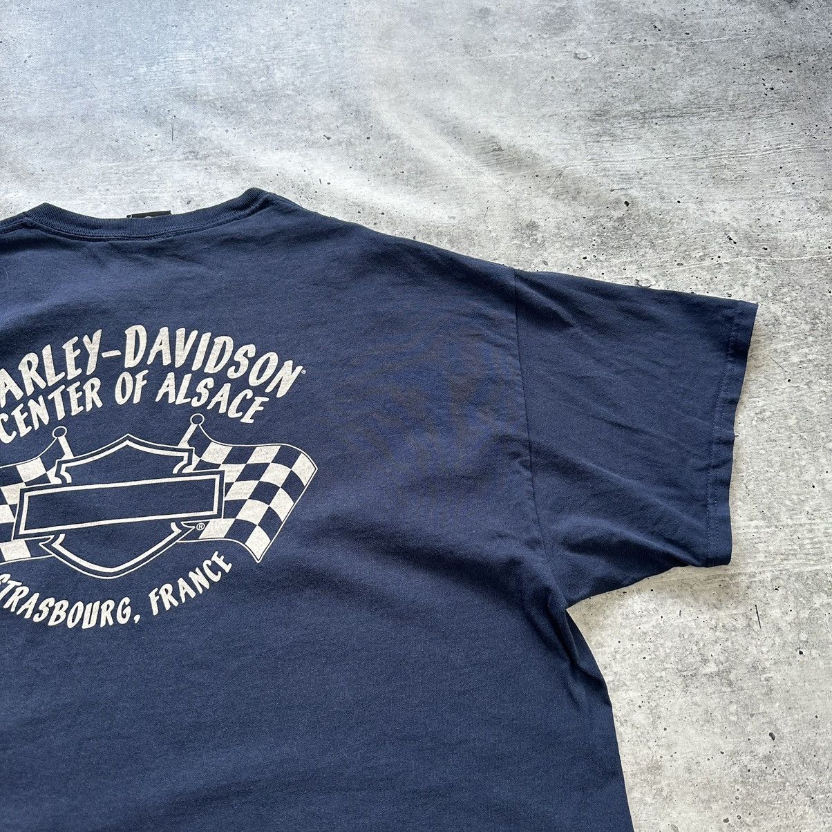 Harley Davidson Harley Davidson France T-shirt Blue Men’s Size 2XL Size US XXL / EU 58 / 5 - 12 Thumbnail