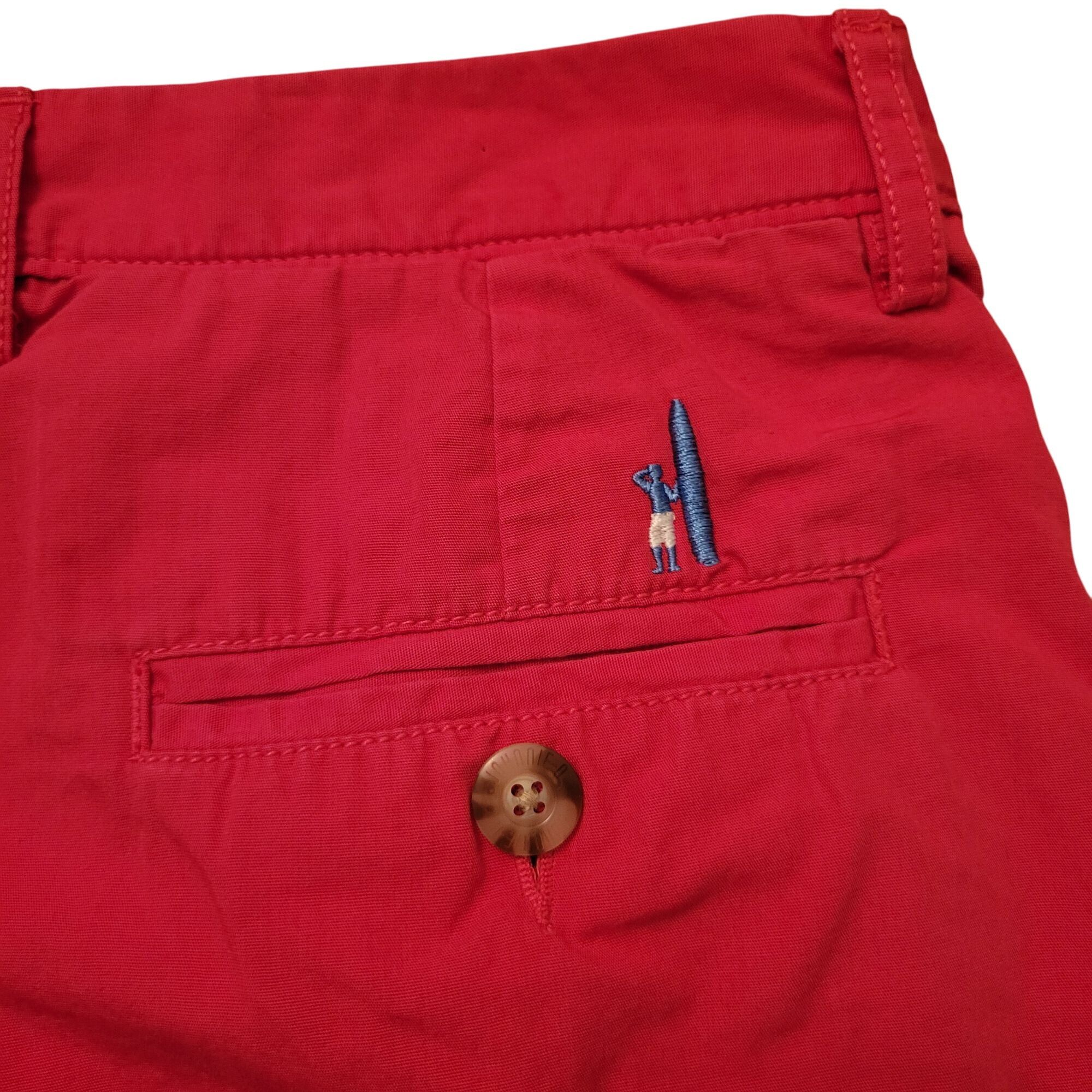 johnnie-O Johnnie O Hot Pink Cotton Casual Shorts 33 Summer Cruise Vac Size US 33 - 7 Thumbnail