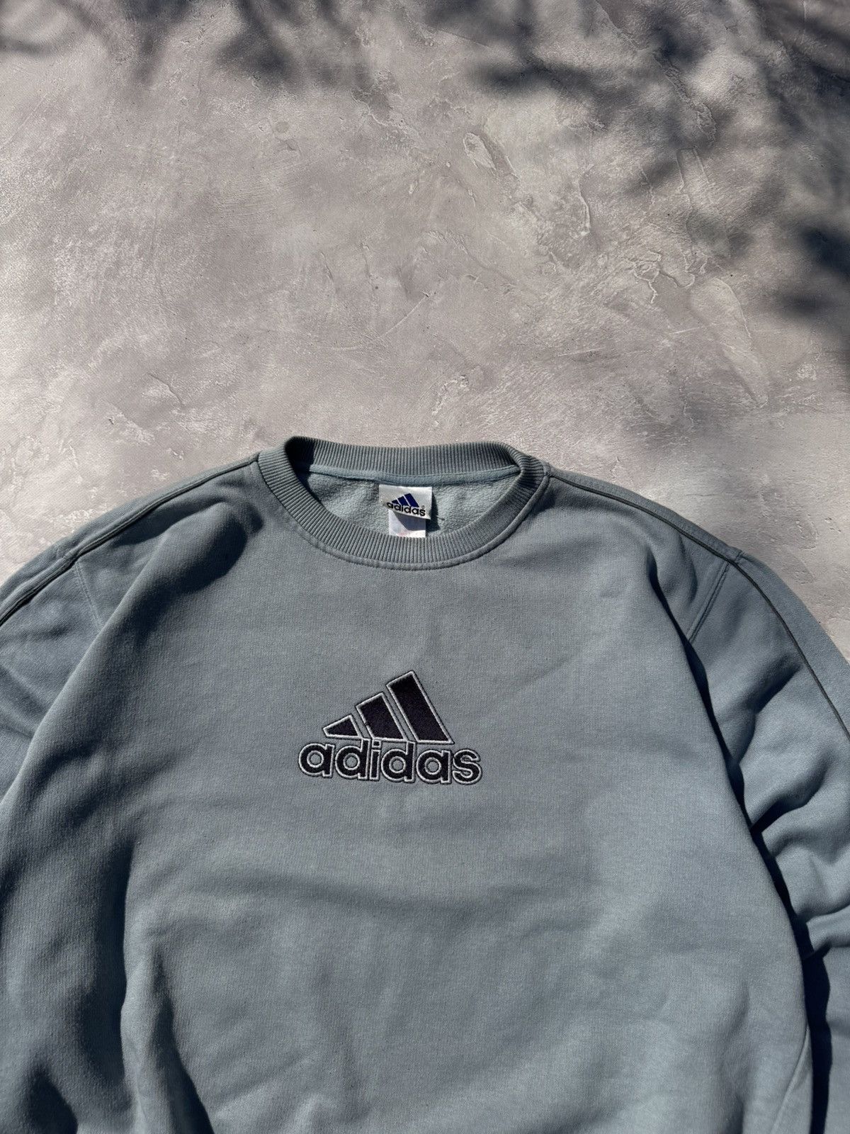 Adidas Vintage 00s Adidas Y2k Baggy Crewneck Sweatshirt Size US XL / EU 56 / 4 - 3 Thumbnail