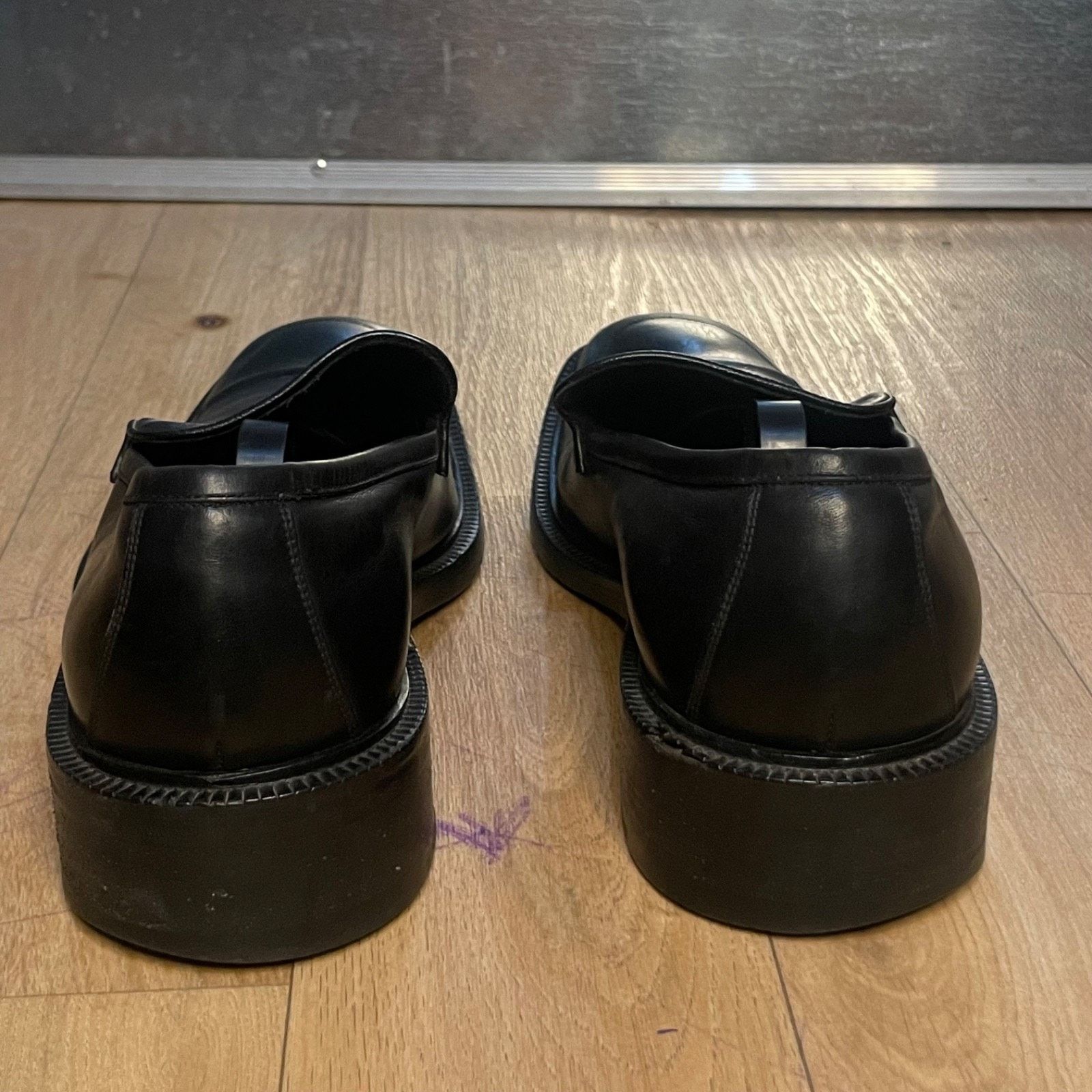 Gucci GUCCI Luxury Shoes Loafers Leather Vintage Dress Italy mens Size US 8 / EU 41 - 8 Thumbnail