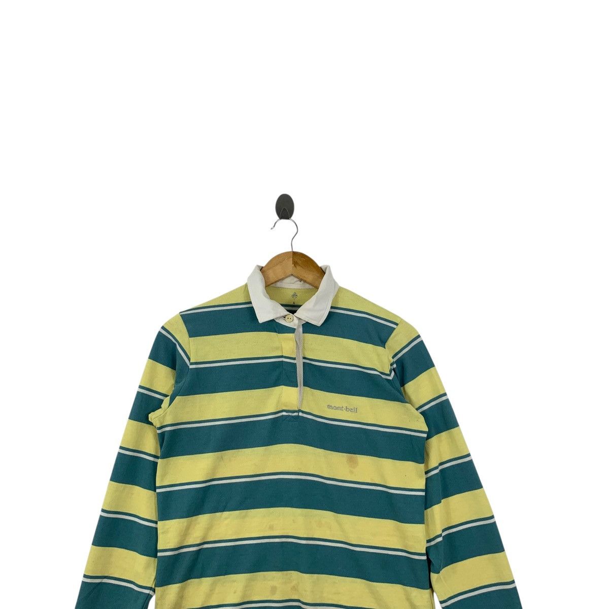 Montbell MONTBELL OUTDOOR Striped Design Studio Polo Rugby Tee Size US L / EU 52-54 / 3 - 2 Thumbnail