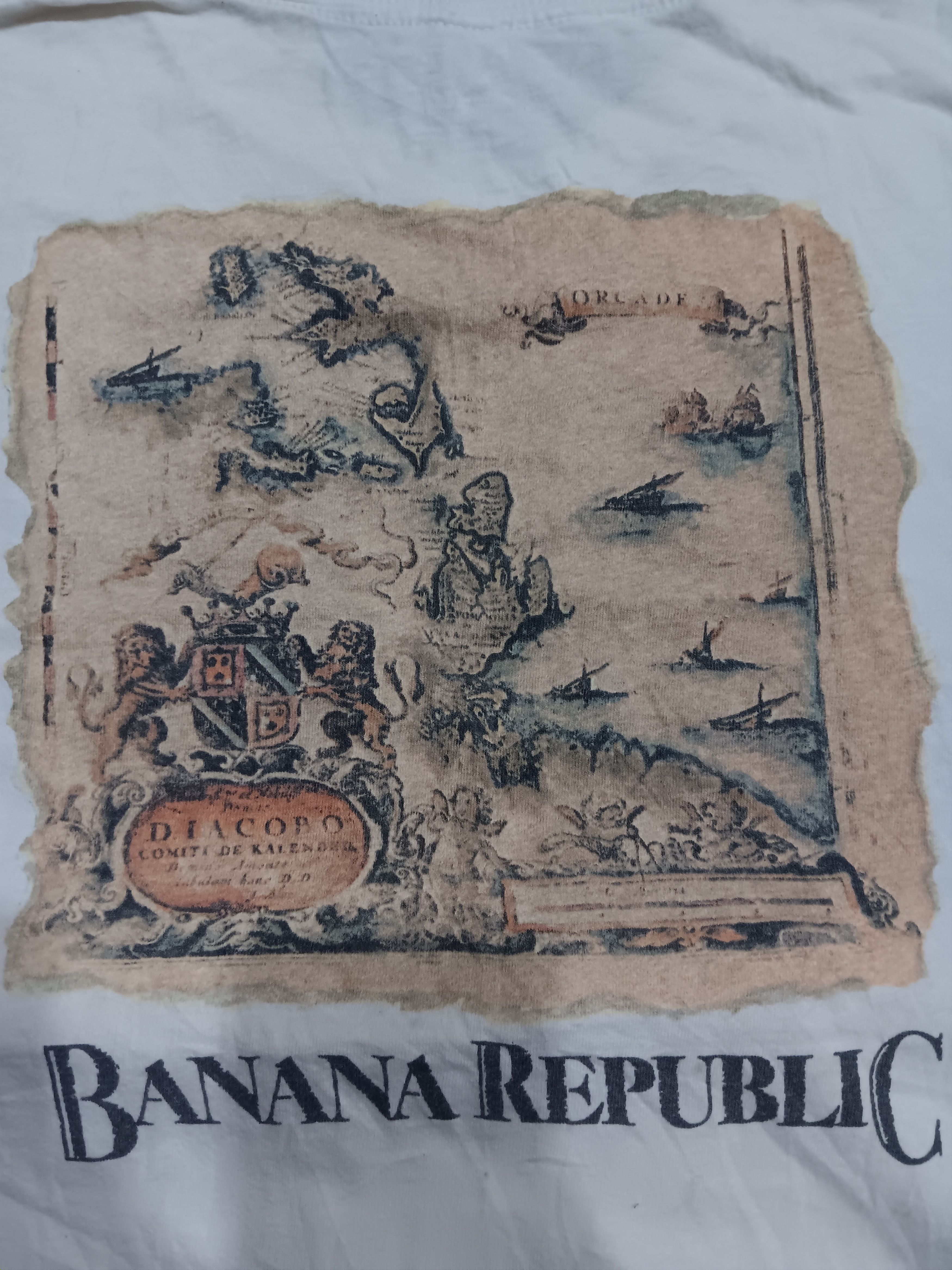 Banana Republic × Vintage Vintage Banana Republic Single Pocket T-shirts Size US M / EU 48-50 / 2 - 14 Thumbnail