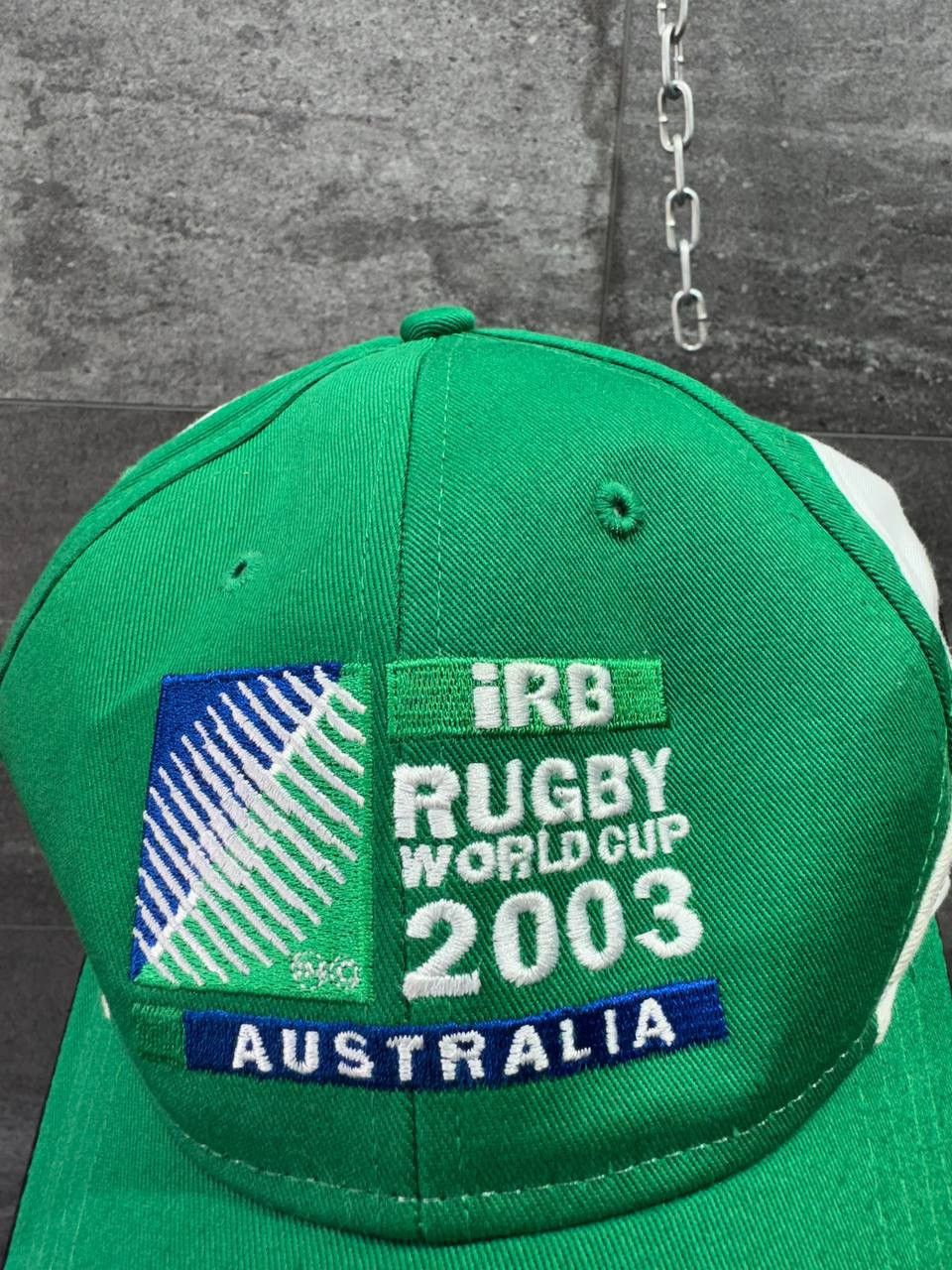 Vintage IRB Rugby World Cup 2003 Australia Hat cap Rugby Ireland Size ONE SIZE - 2 Thumbnail