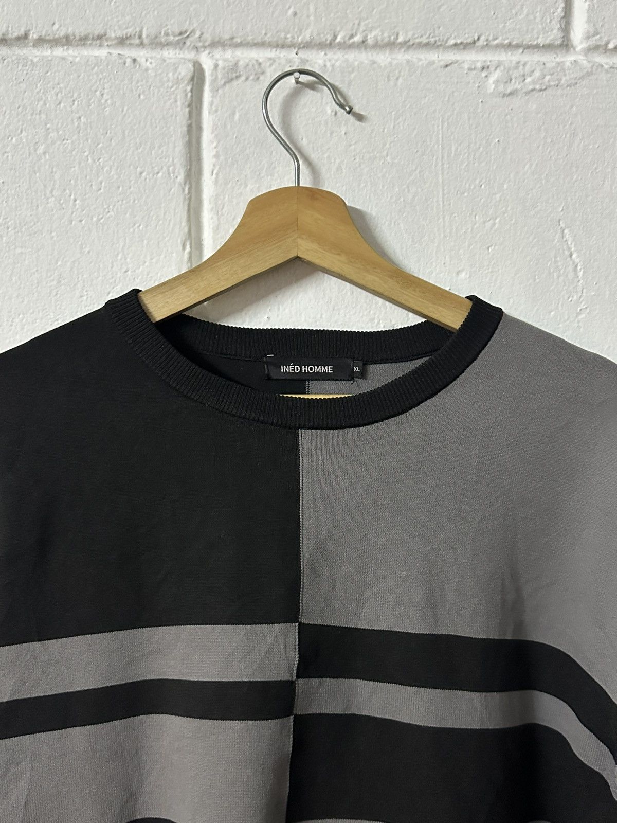 Yohji Yamamoto INÉD Homme Mens By Yohji Yamamoto Block Oversized Tee Size US L / EU 52-54 / 3 - 2 Thumbnail