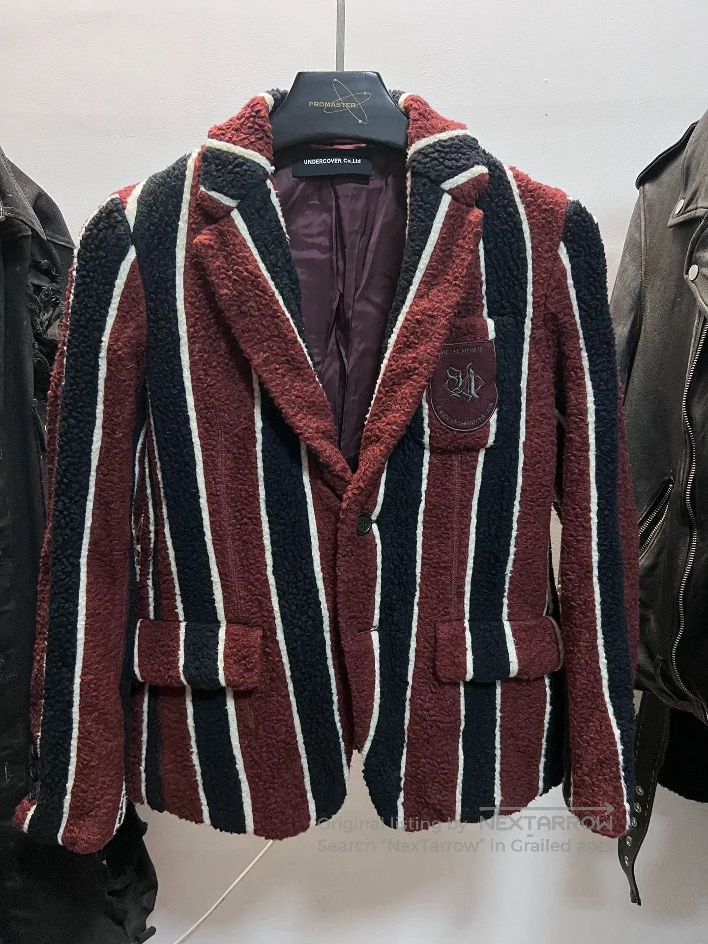 Undercover Undercover 2018AW Teddy Bear Stripe Blazer. Size US S / EU 44-46 / 1 - 1 Thumbnail