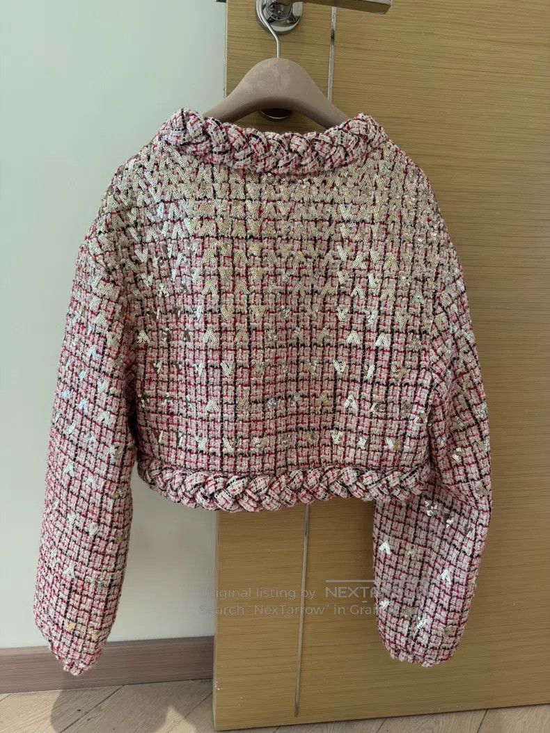 Valentino Valentino Tweed sequin embroidered coat Size XS / US 0-2 / IT 36-38 - 3 Thumbnail