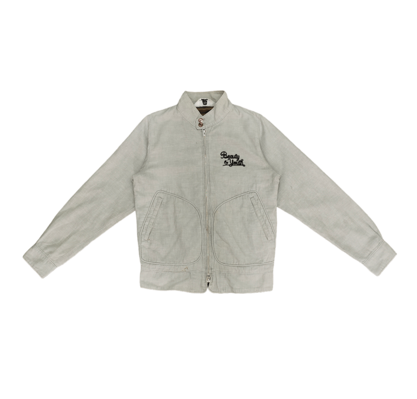 United Arrows Vintage United Arrows Embroidered Cotton Work Jacket Size US S / EU 44-46 / 1 - 11 Thumbnail