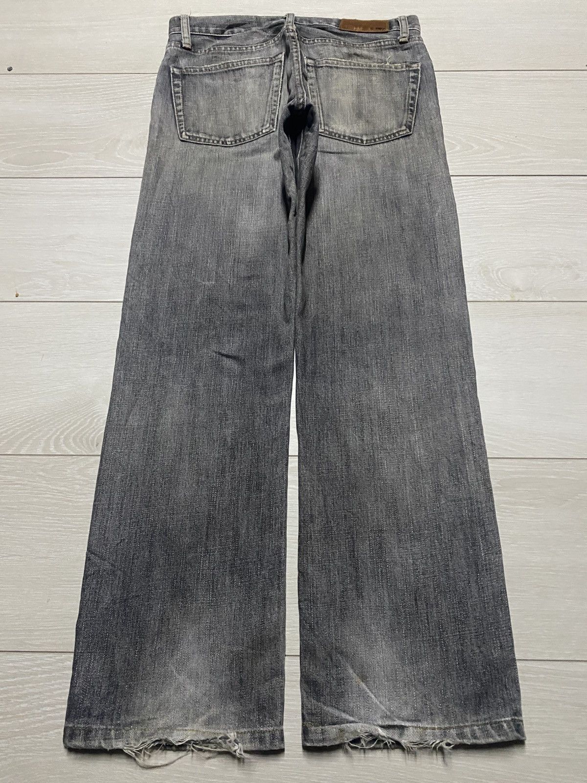 Undercover × Uniqlo Vintage Japanese Brand Uniqlo S002 Mud Wash Distressed Jeans Size US 29 - 2 Thumbnail