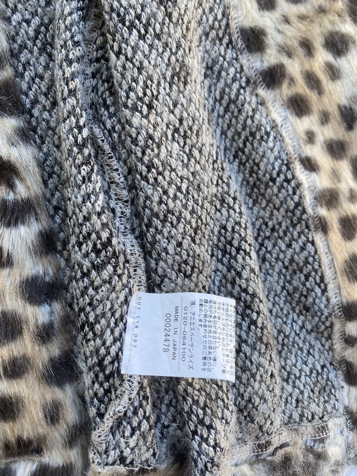 agnes b. Rare agnes b. Fur Leopard Gold Button Jacket Size M / US 6-8 / IT 42-44 - 17 Thumbnail