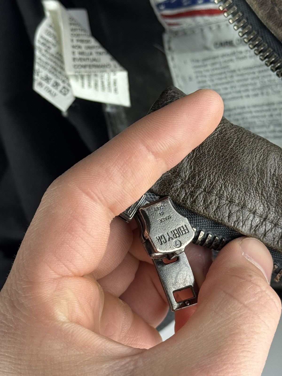 Other Vintage Blauer USA Leather Police Jacket Motorcycle 🇺🇸 Size US S / EU 44-46 / 1 - 12 Thumbnail