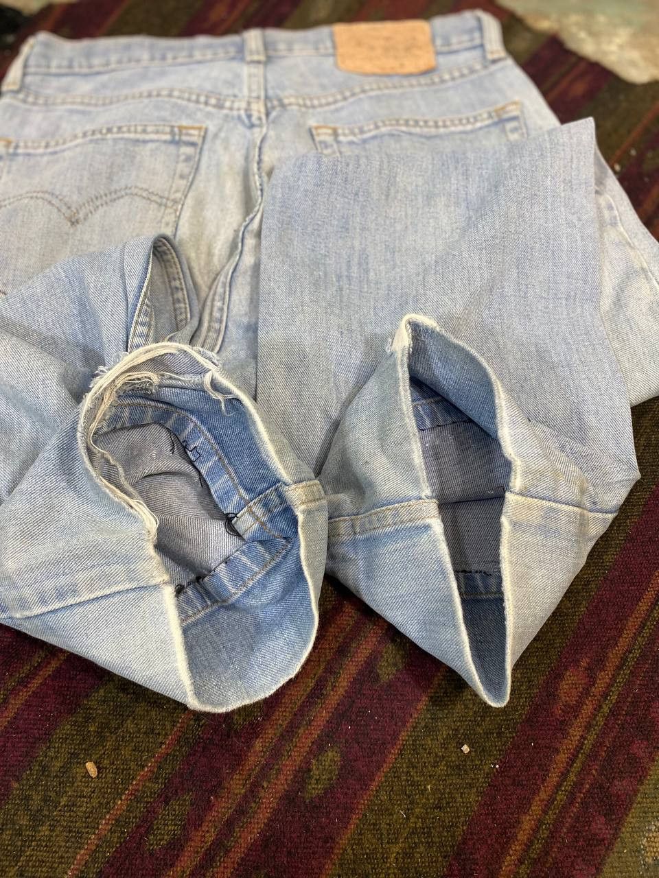 Levi's vintage levis 512 white tab soft denim nice design Size US 31 - 7 Thumbnail