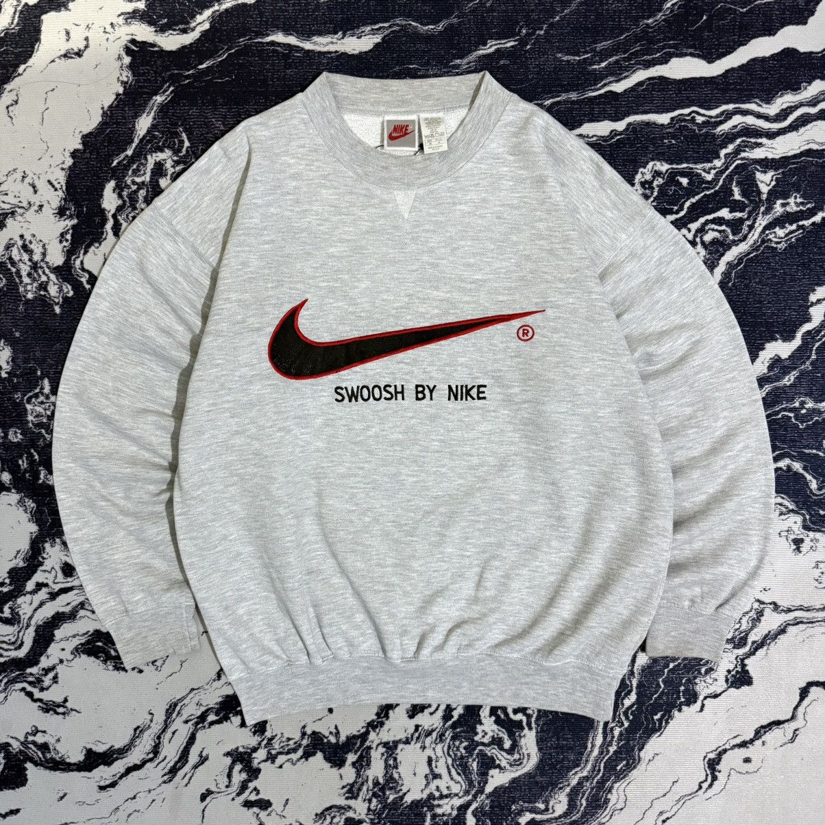 Vintage Vintage nike by swoosh logo sweatshirt Size US M / EU 48-50 / 2 - 1 Thumbnail