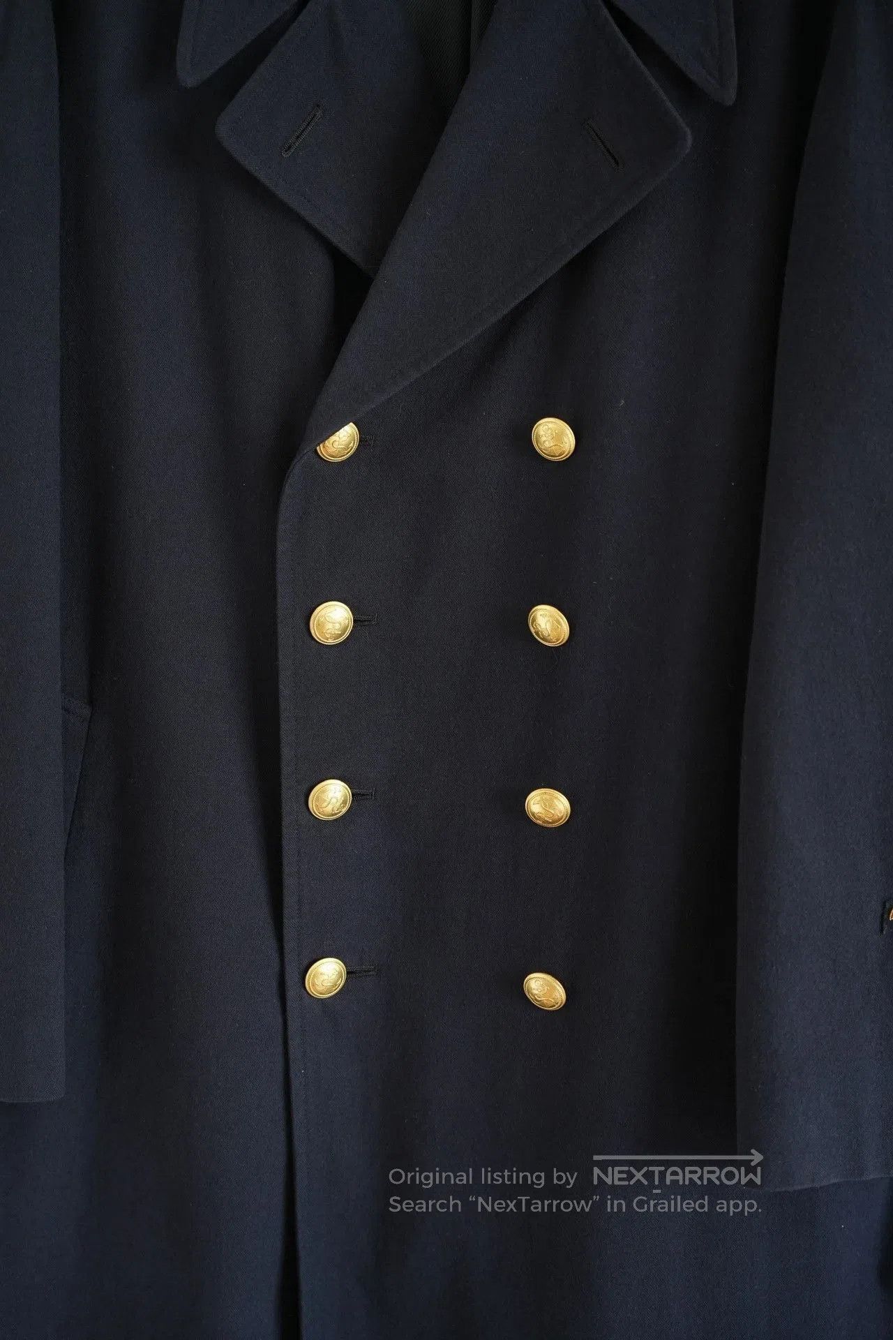 Yohji Yamamoto Yohji Yamamoto 90s Gold Button Coat. Size US M / EU 48-50 / 2 - 3 Thumbnail