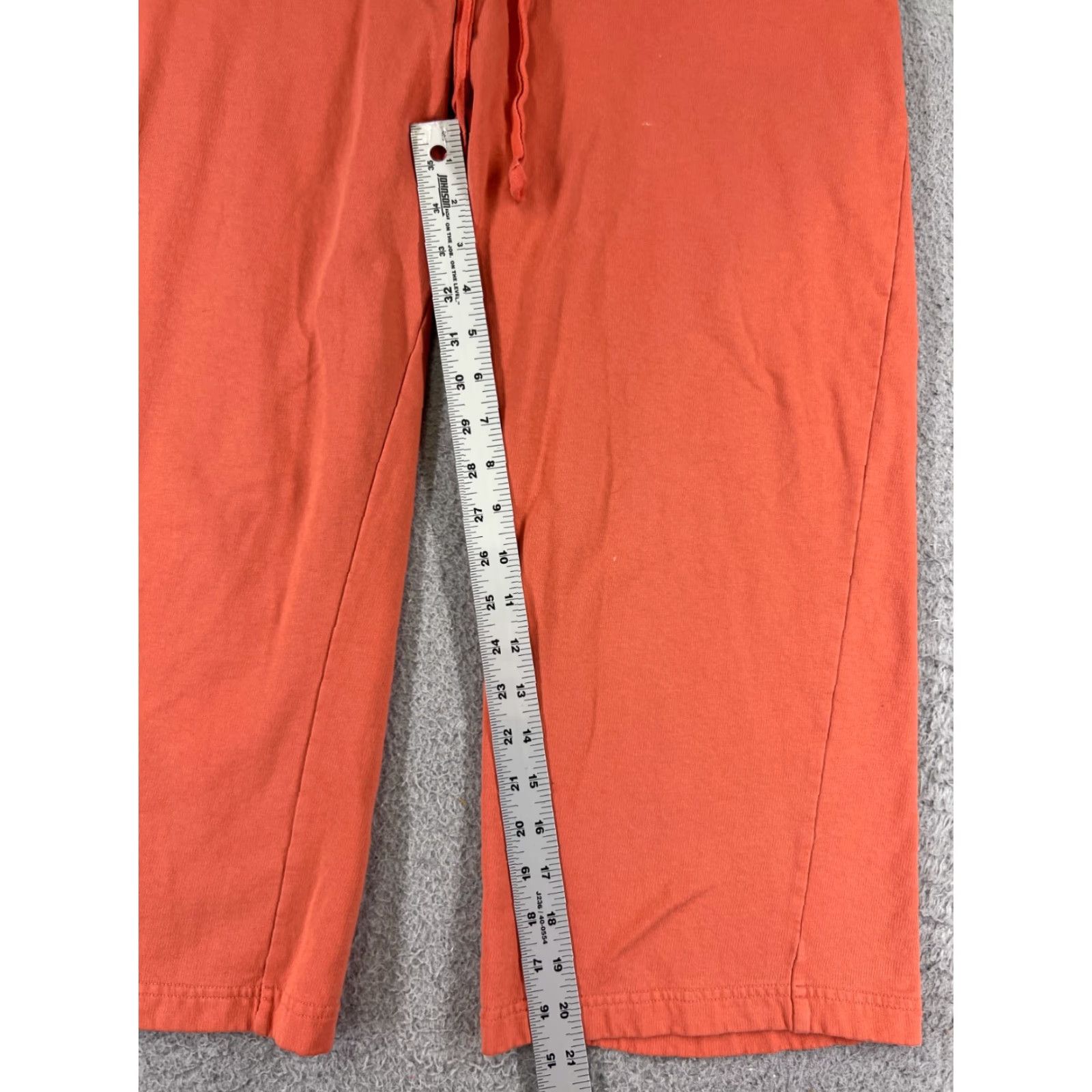 Patagonia Patagonia Pants Womens Large Orange Capri Tapered Jersey Cotton Blend Elastic Waist Athletic Hiking Activewear Casual Size L / US 10 / IT 46 - 5 Thumbnail