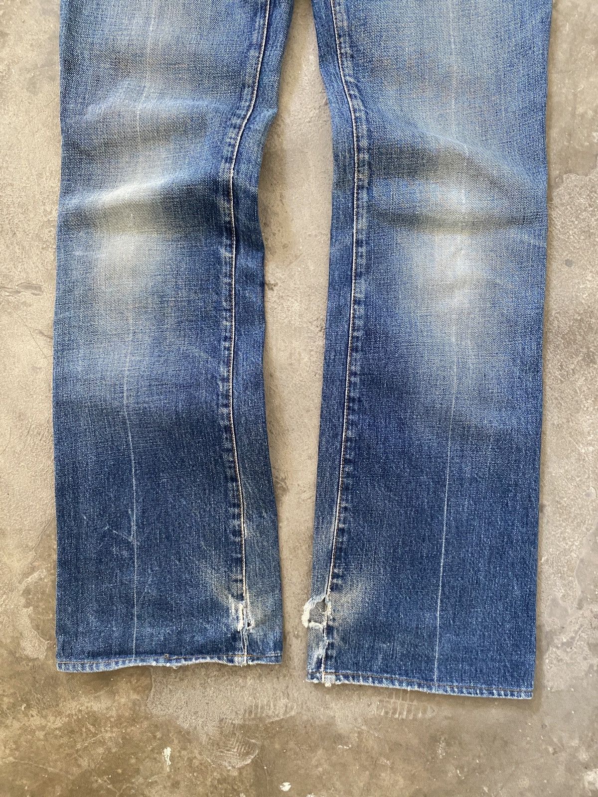 Yves Saint Laurent AW2004 Tom Ford Era YSL Washed Flared Denim Size US 28 / EU 44 - 11 Thumbnail