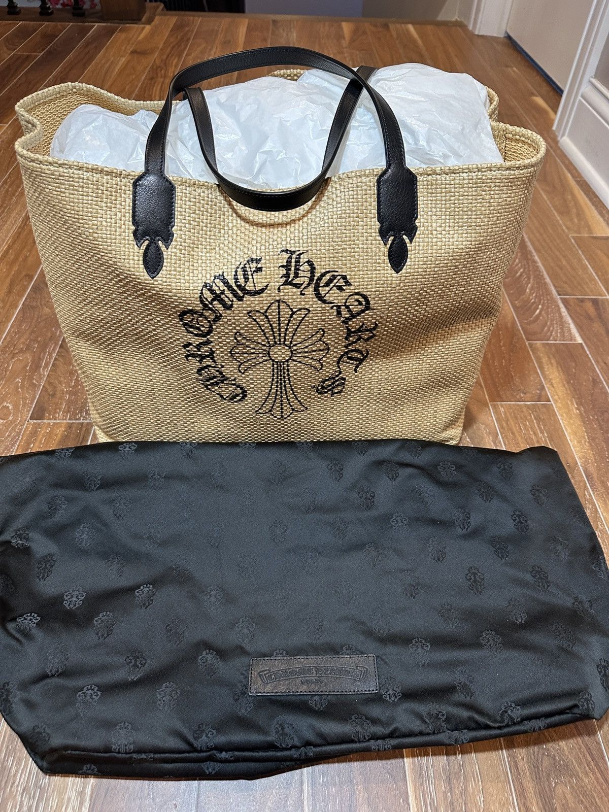 Chrome Hearts Chrome Hearts Cross Logo Beach Bag Tote Size ONE SIZE - 10 Thumbnail
