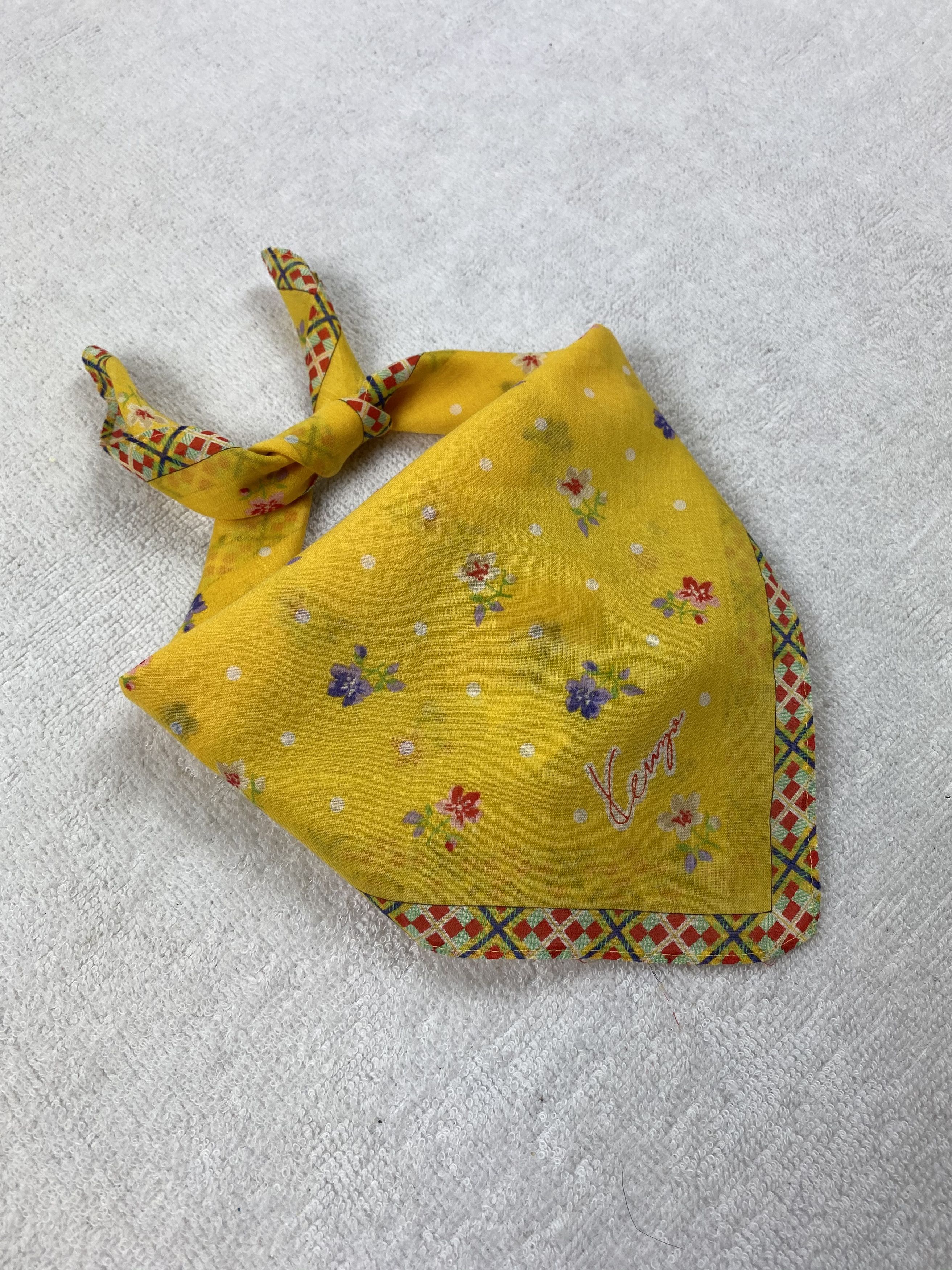 Kenzo × Vintage Kenzo Handkerchief / Bandana / Neckerchief Size ONE SIZE - 1 Thumbnail