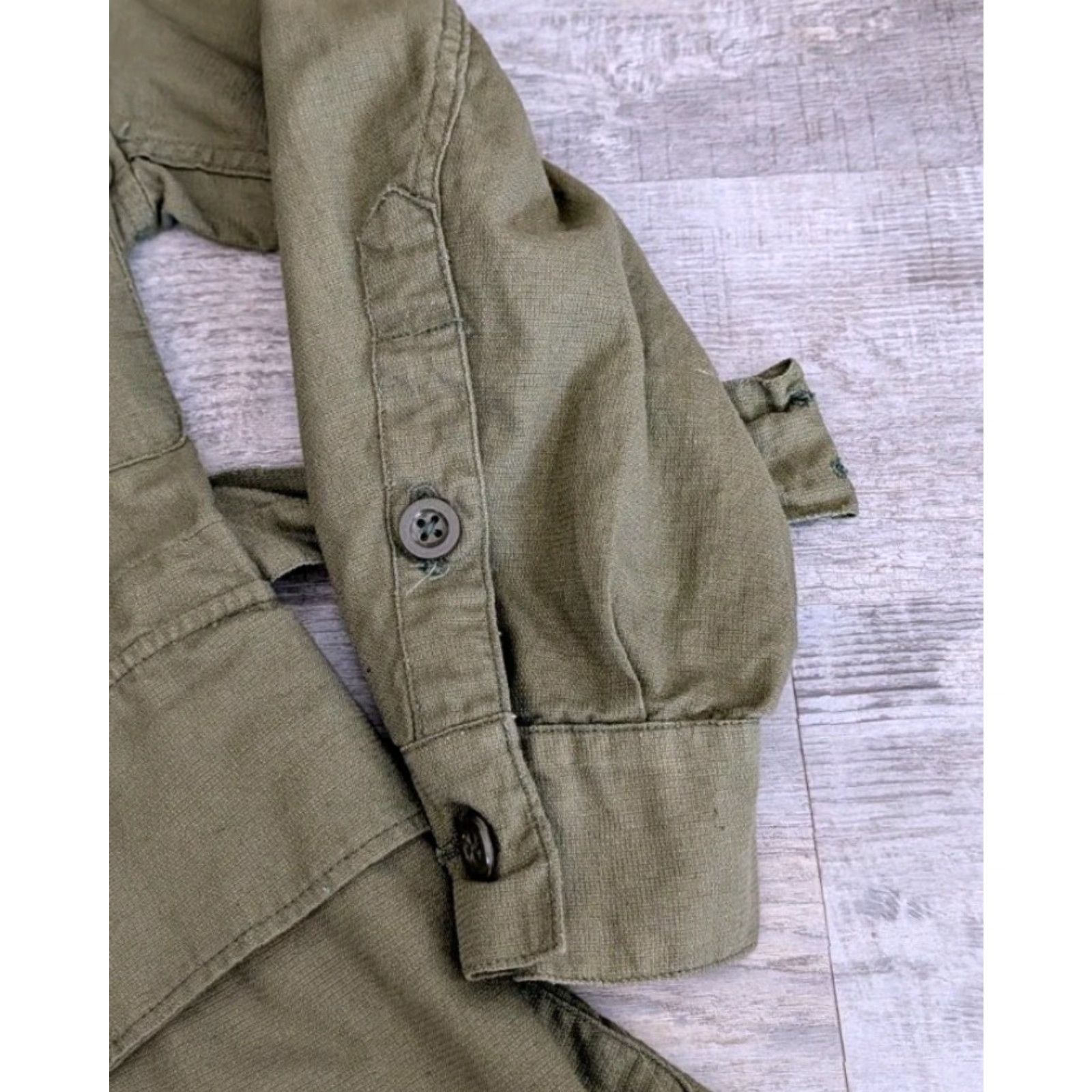 CO VINTAGE H.S. Stanton & Co British Army Jacket Size 1 Green Military Coat 1950 Casual Unisex Size US XS / EU 42 / 0 - 5 Thumbnail