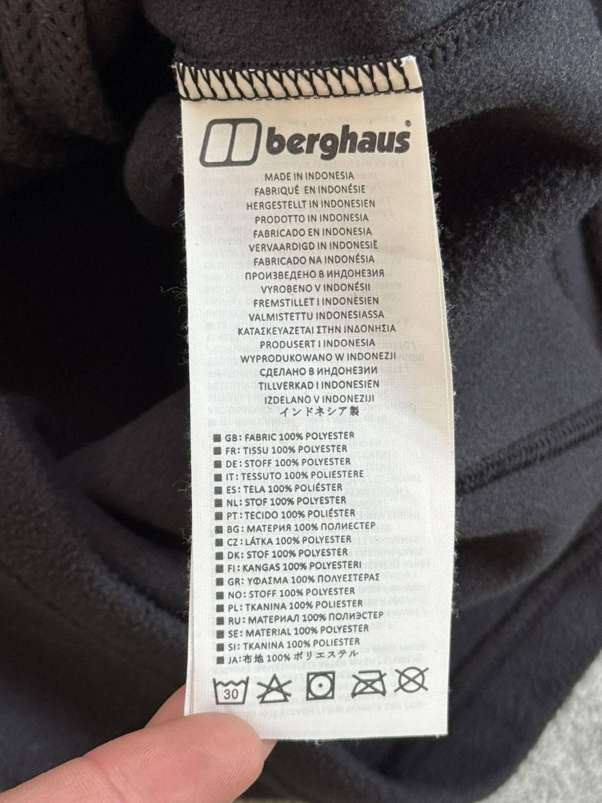 Berghaus Berghaus M zip fleece jacket long sleeve pullover Size US M / EU 48-50 / 2 - 9 Thumbnail