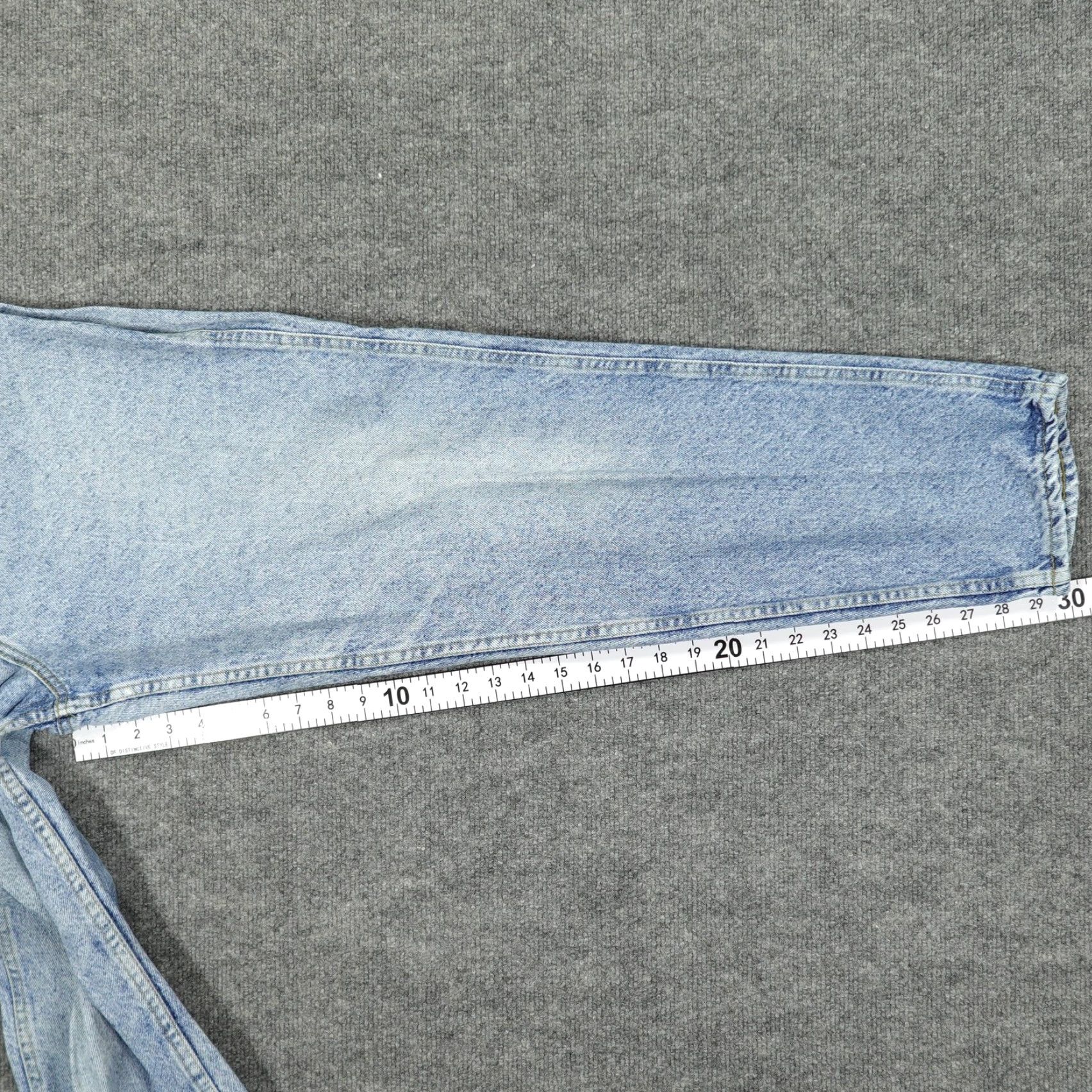 Lee VINTAGE Lee Jeans Womens 16 Light Wash High Rise Tapered Mom Denim 90s Stonewash Size 38" / US 16 / IT 52 - 5 Thumbnail