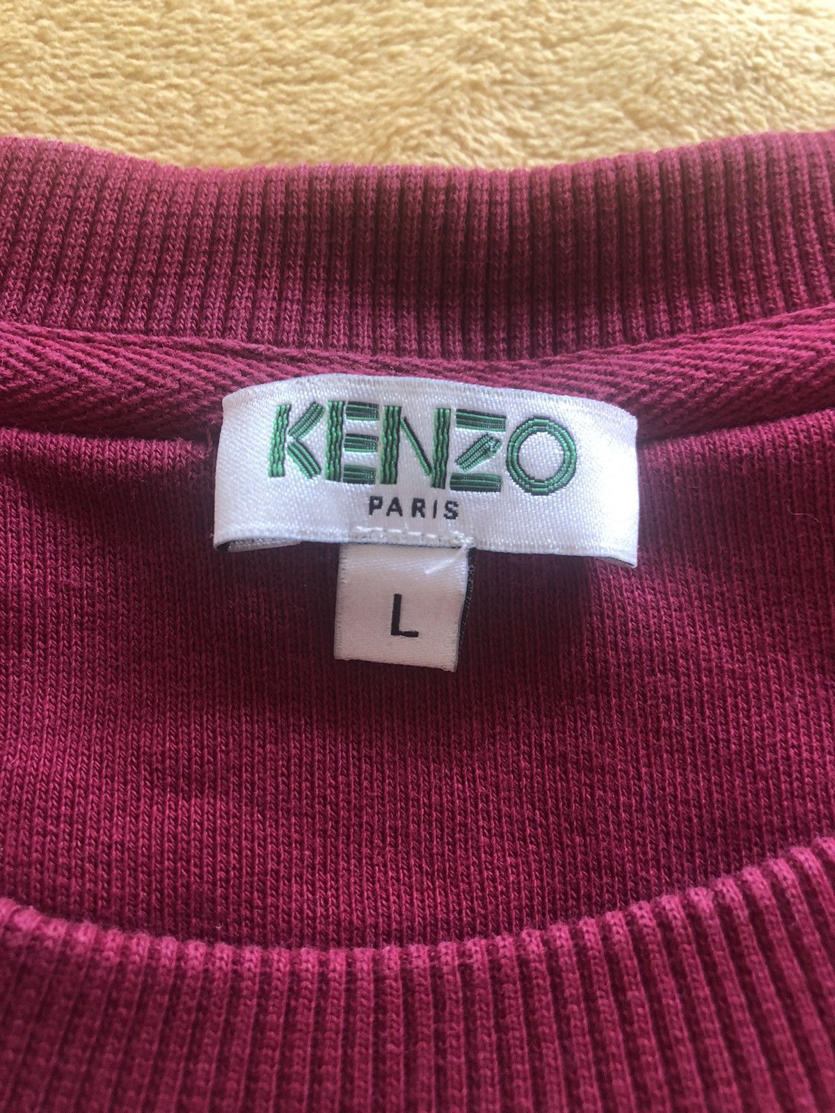 Kenzo KENZO CLASSIC TIGER LOGO DESIGNER CREWNECK SWEATSHIRT Size US S / EU 44-46 / 1 - 3 Thumbnail