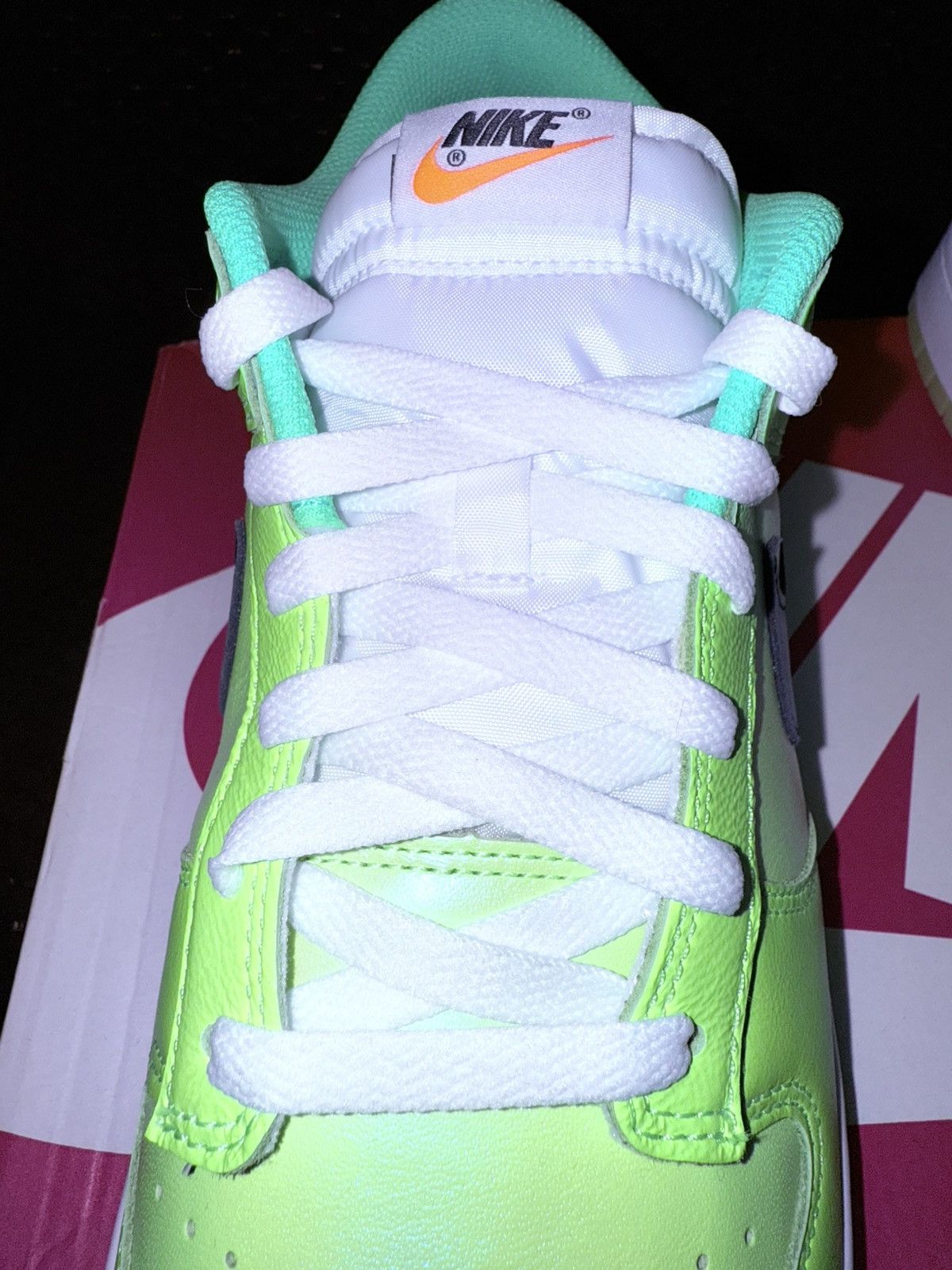 Nike Nike Dunk Low SE “Splash Volt” NEW w/ Box! glow-in-the-dark! Size US 12.5 / EU 45-46 - 10 Thumbnail