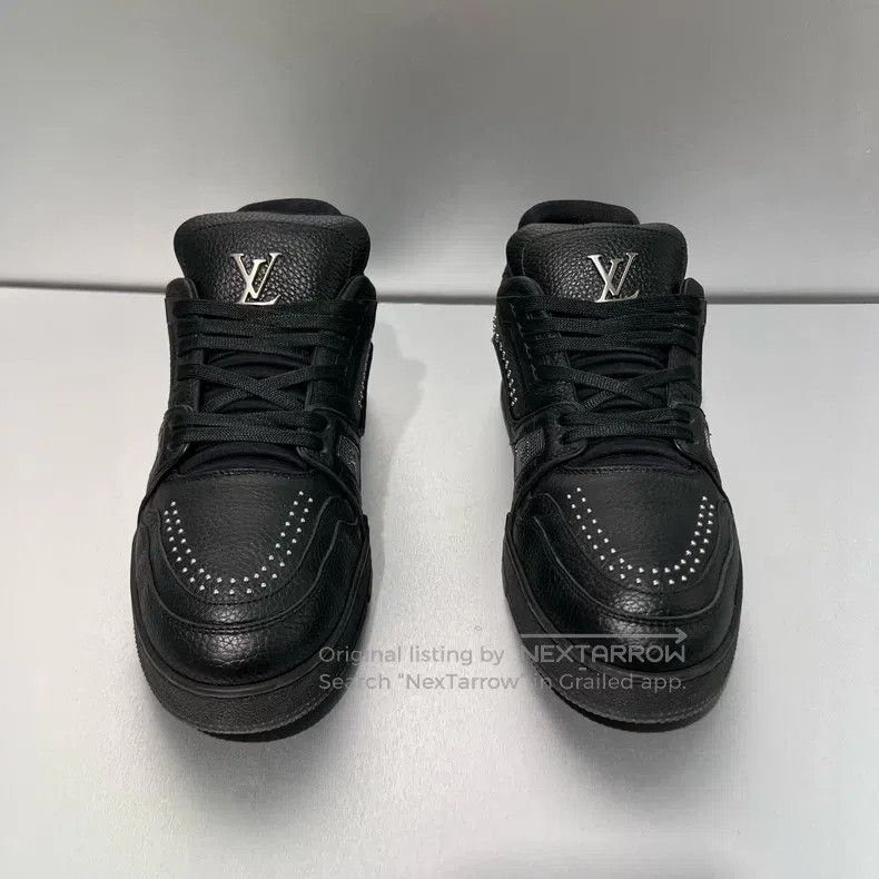 Louis Vuitton Louis Vuitton Riveted Darth Vader Trainer Board Shoes Size US 9 / EU 42 - 2 Thumbnail