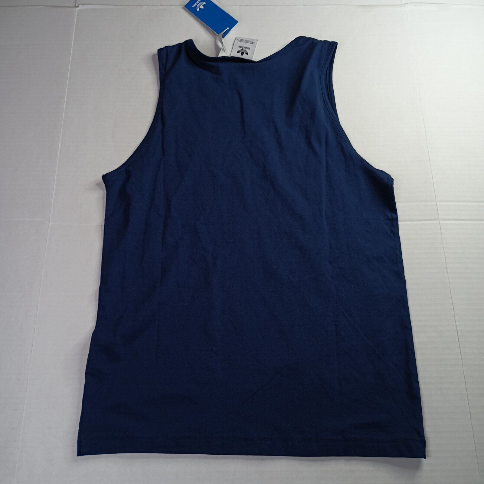 Adidas Adidas Trefoil Essentials Tank Top Blue Mens XS Shirt IM4394 Size US XS / EU 42 / 0 - 7 Thumbnail