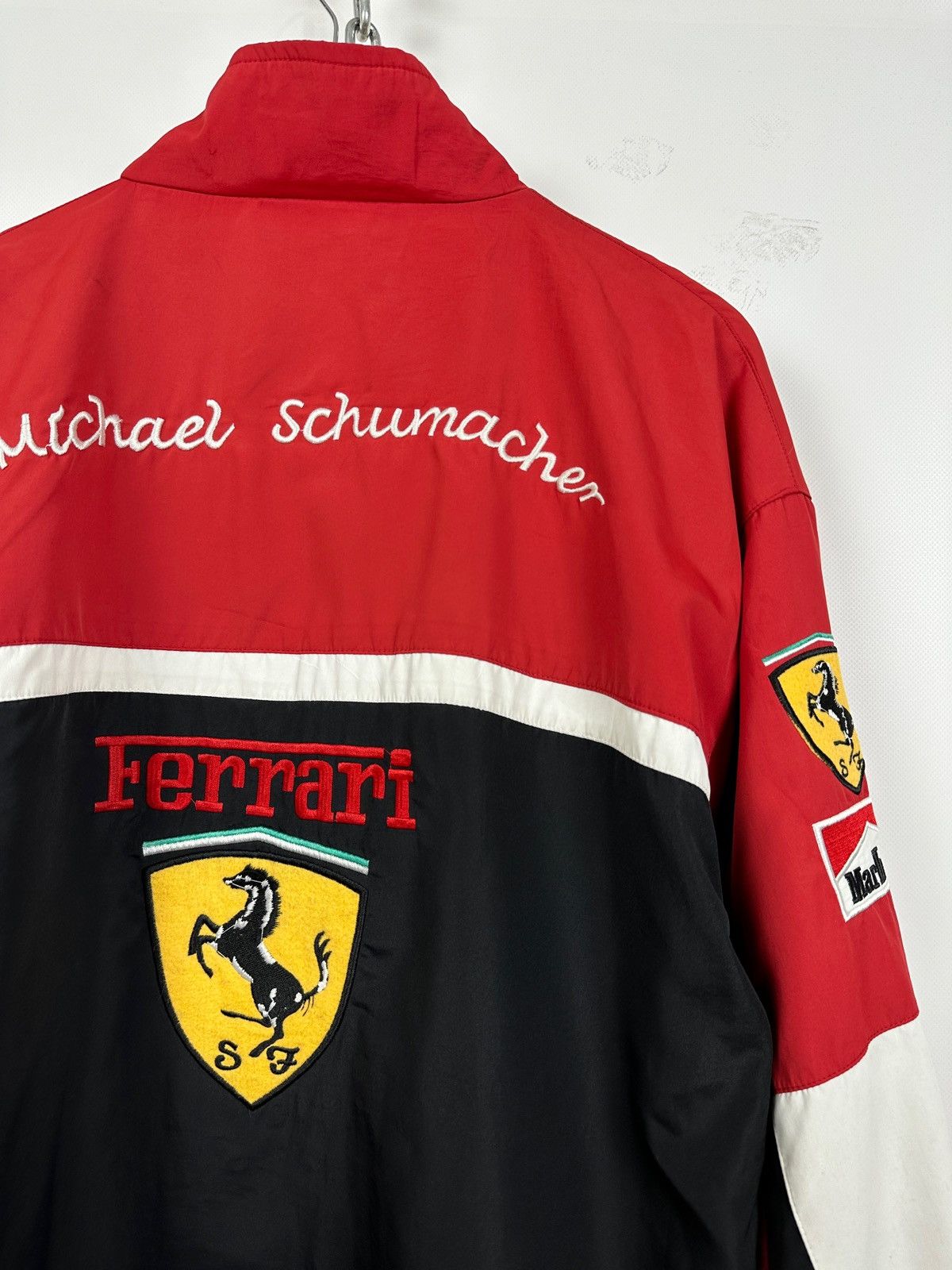 Ferrari Vintage Ferrari Marlboro Vodafone Racing Light Track Jacket Size US XL / EU 56 / 4 - 17 Thumbnail