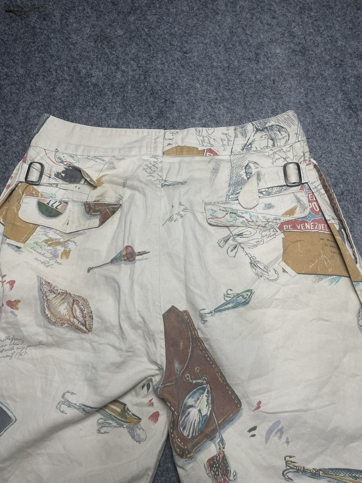 Polo Ralph Lauren × Vintage Vintage Polo ralph Laurent Fishing short pants Size US 32 / EU 48 - 9 Thumbnail