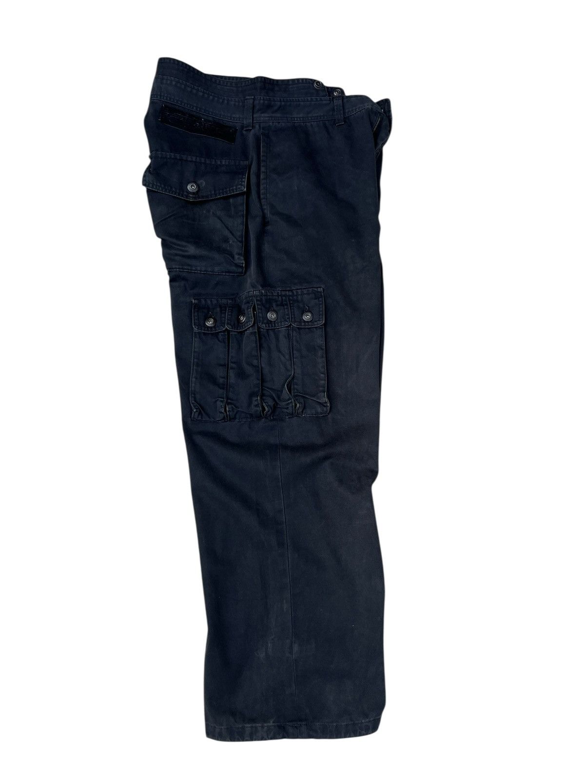 Julius Vintage NUKE Pre- Julius 7 Faded Wide Leg Cargo Trouser Pant Size US 29 - 14 Thumbnail