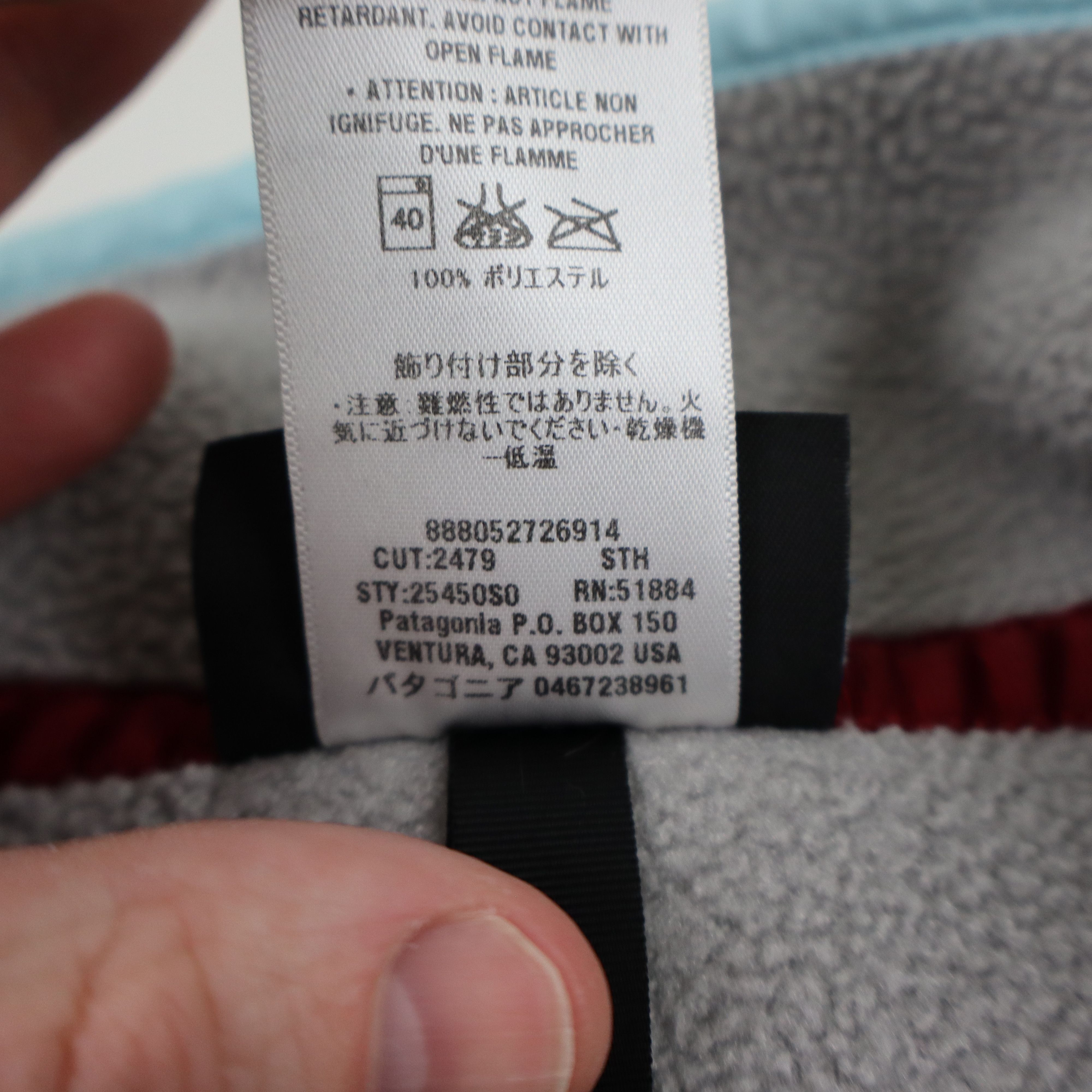 Patagonia × Vintage 90s Y2K Patagonia Pastel Light Gray Fleece Snap-T Pullover Size US L / EU 52-54 / 3 - 10 Thumbnail