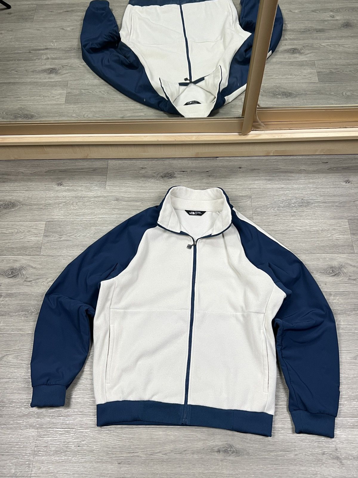 The North Face The North Face 1990 Staff Fleece Jacket Blue/White Size M Size US M / EU 48-50 / 2 - 1 Thumbnail