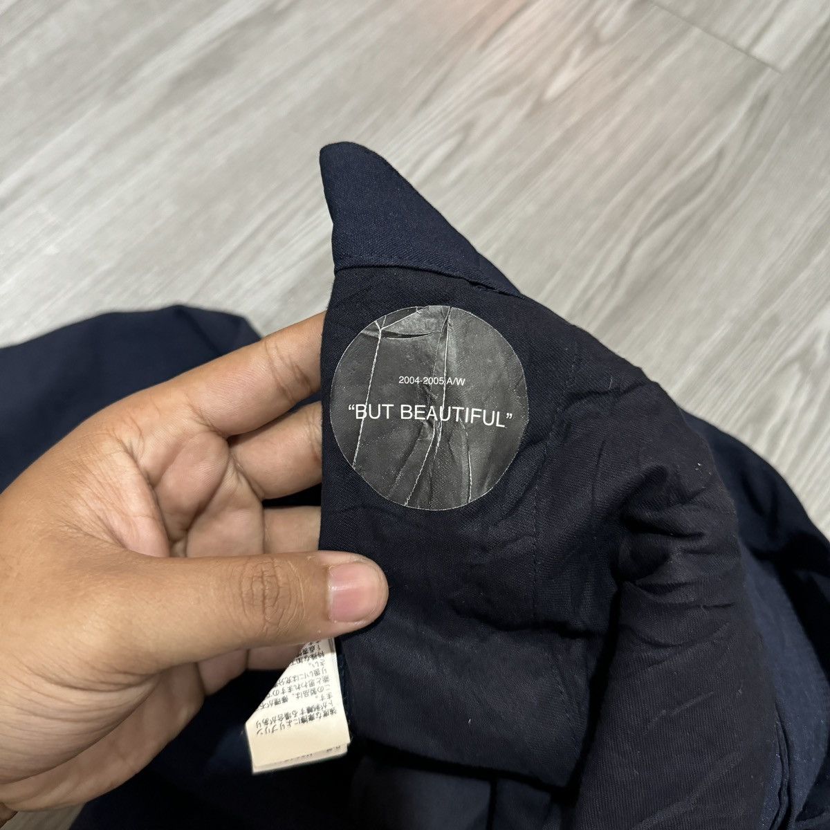 Japanese Brand × Undercover × Vintage Undercover AW 04/05 "BUT BEAUTIFUL" Navy Button Cargo pants Size US 32 / EU 48 - 11 Thumbnail