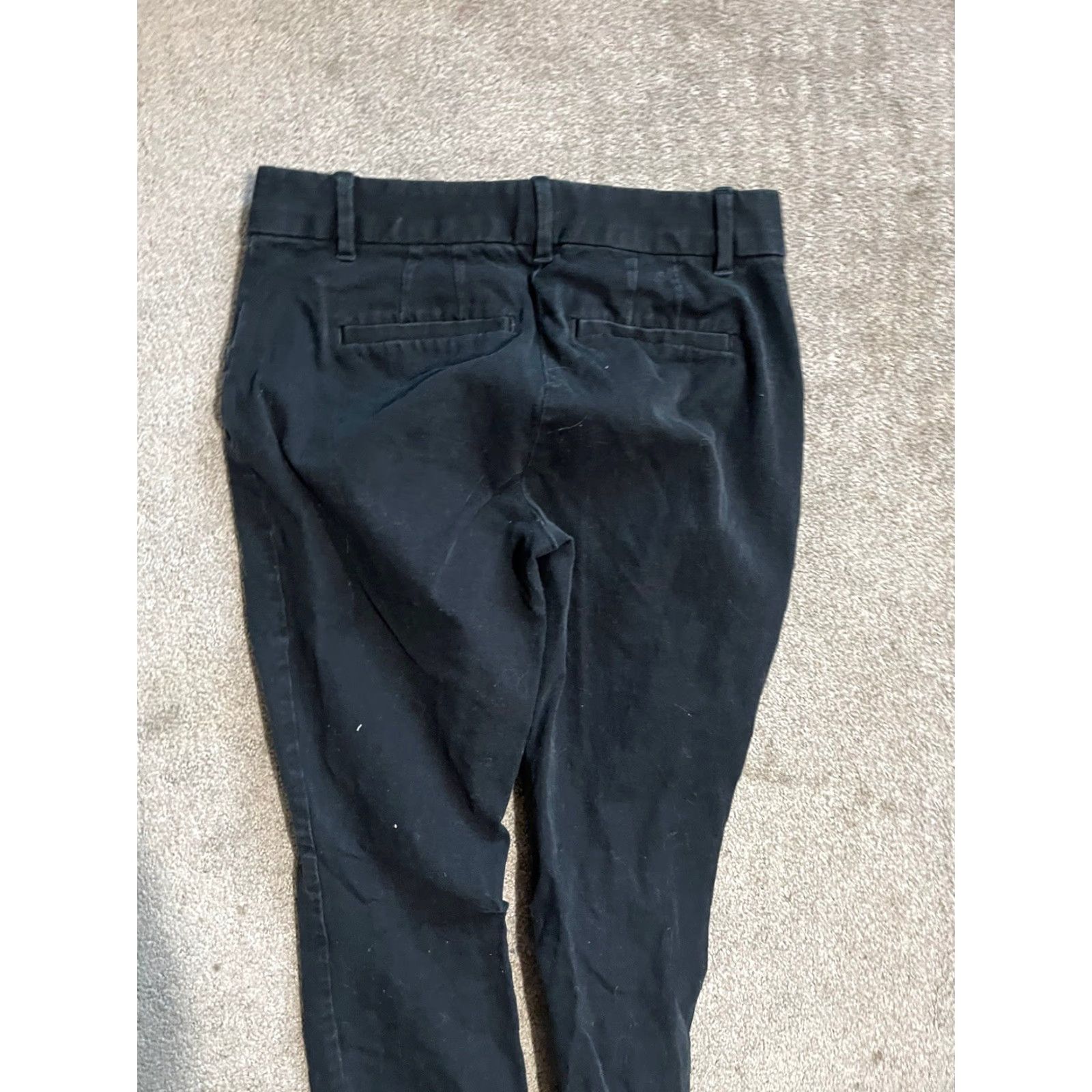 Gap Women's Gap Signature Curvy Skinny Ankle Pants Black Formal Sz 2 Size 26" / US 2 / IT 38 - 4 Thumbnail