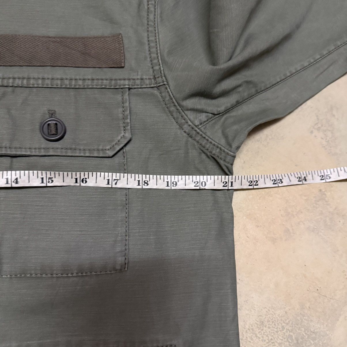 Vintage Beams Military Army Style Button Up Jacket Size US L / EU 52-54 / 3 - 10 Thumbnail
