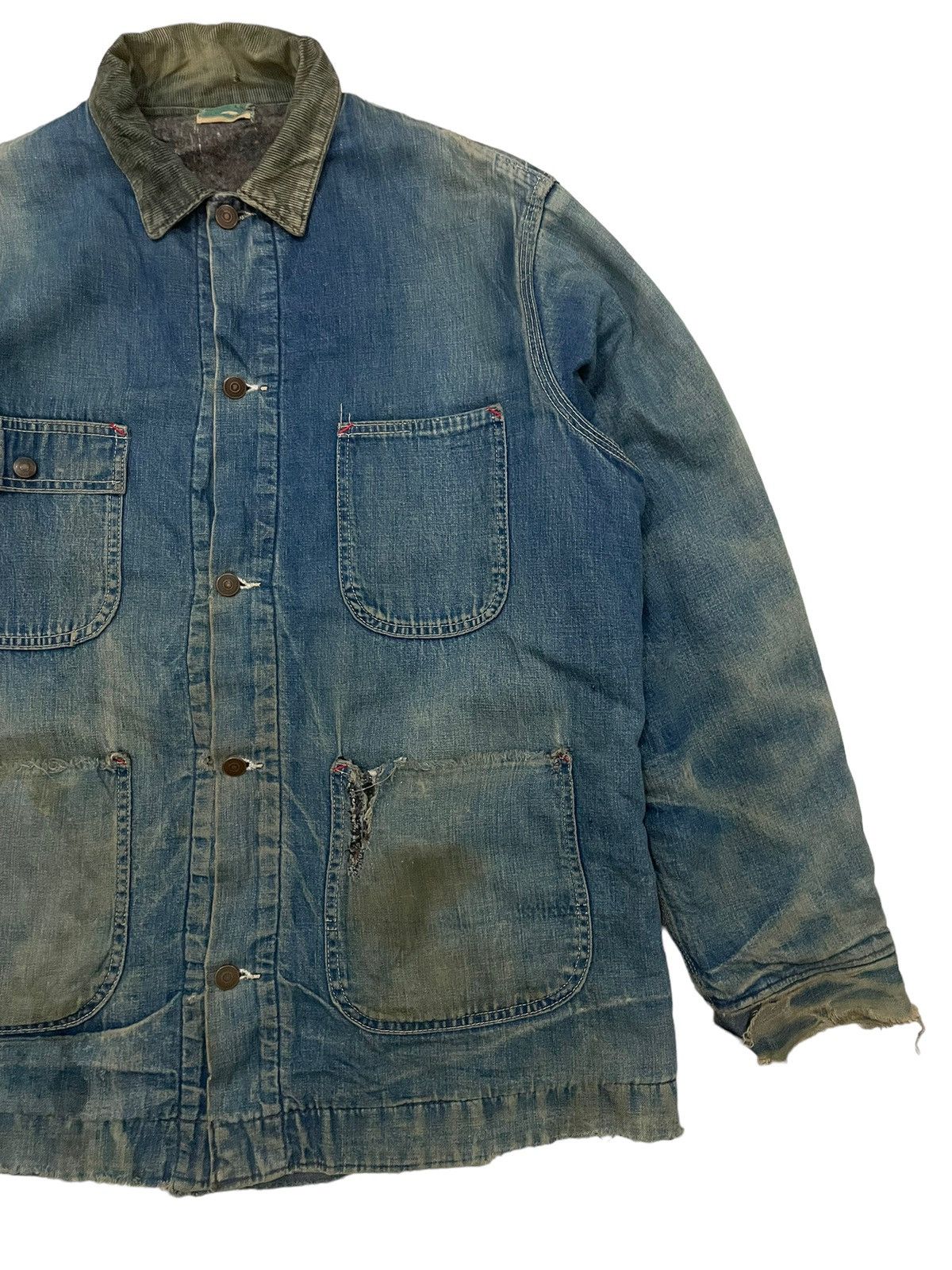 Sears × Vintage Vintage 70s Sears Thrashed Core Jacket Size US L / EU 52-54 / 3 - 3 Thumbnail